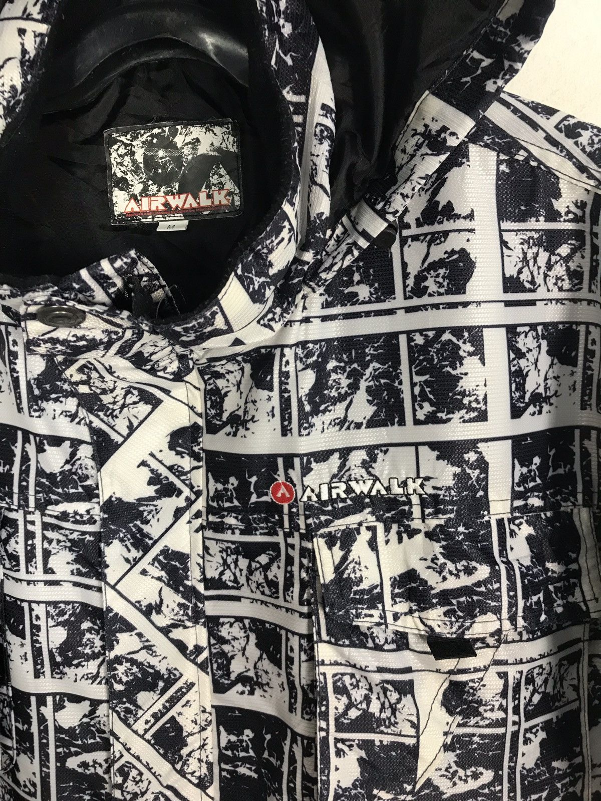 Airwalk × Japanese Brand Vintage Airwalk Jacket Ski Zipper Hoodie Style Size US XL / EU 56 / 4 - 4 Thumbnail