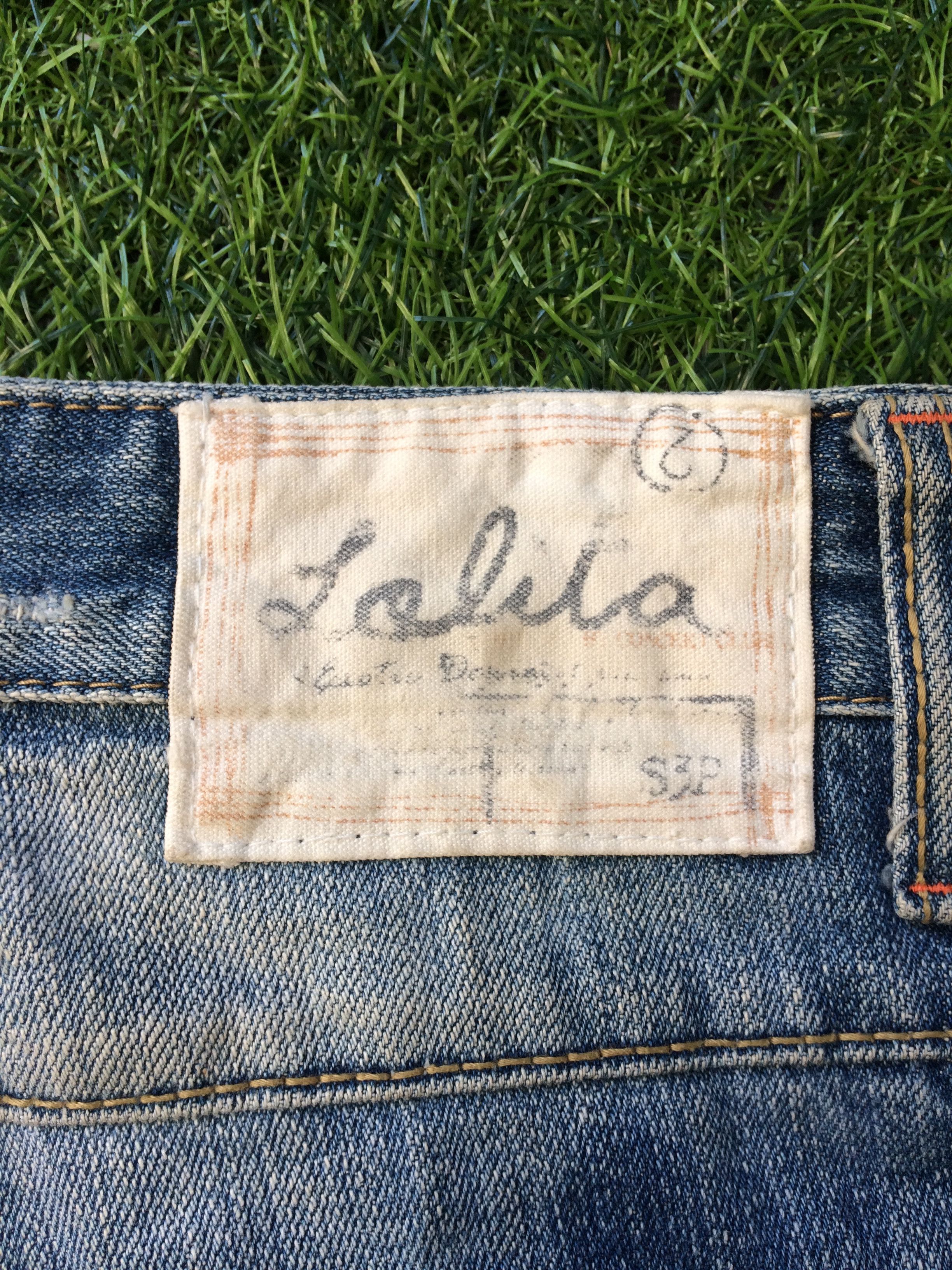 Japanese Brand light blue wash 2000’s grunge style tapered slim jeans D-451 Size US 29 - 9 Thumbnail
