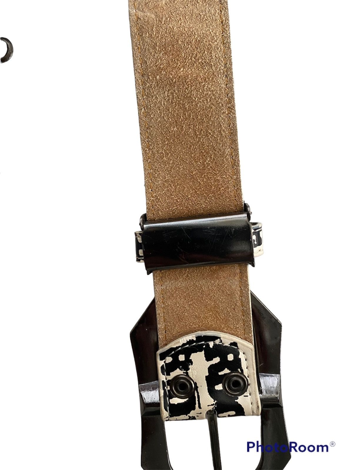 Japanese Brand Rare Bloods Rideers Hand Gun Belt Size 40 - 5 Thumbnail