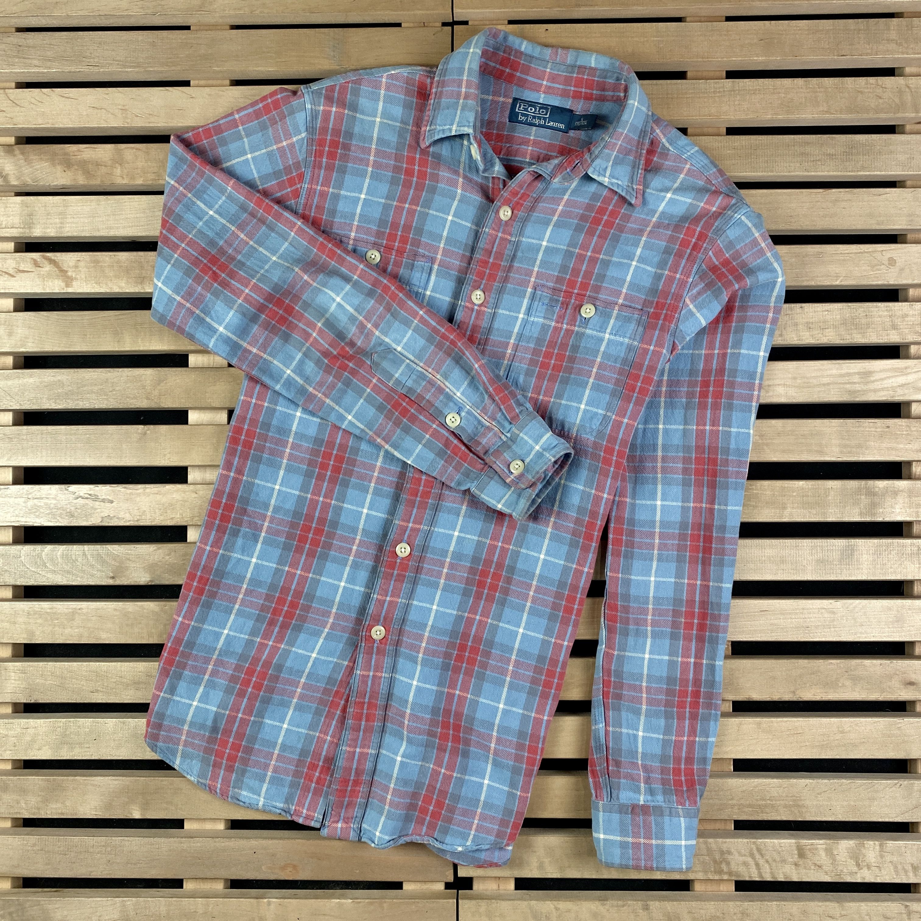 Polo Ralph Lauren × Ralph Lauren × Vintage Men’s Shirt Long Sleeve Polo Ralph Lauren Vintage Size S Size US S / EU 44-46 / 1 - 1 Thumbnail