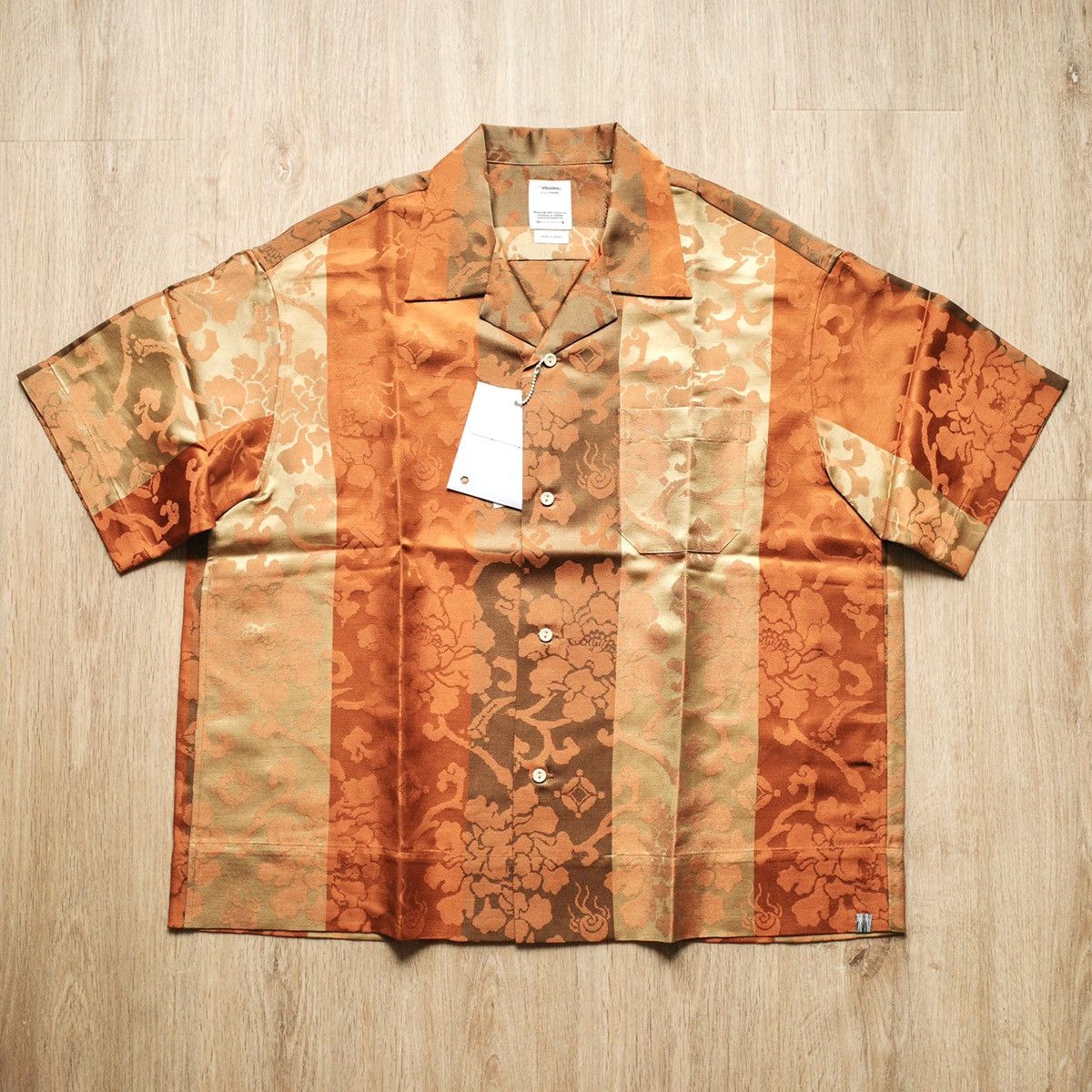 Visvim COPA SHIRT S/S JACQUARD (SILK) | Grailed