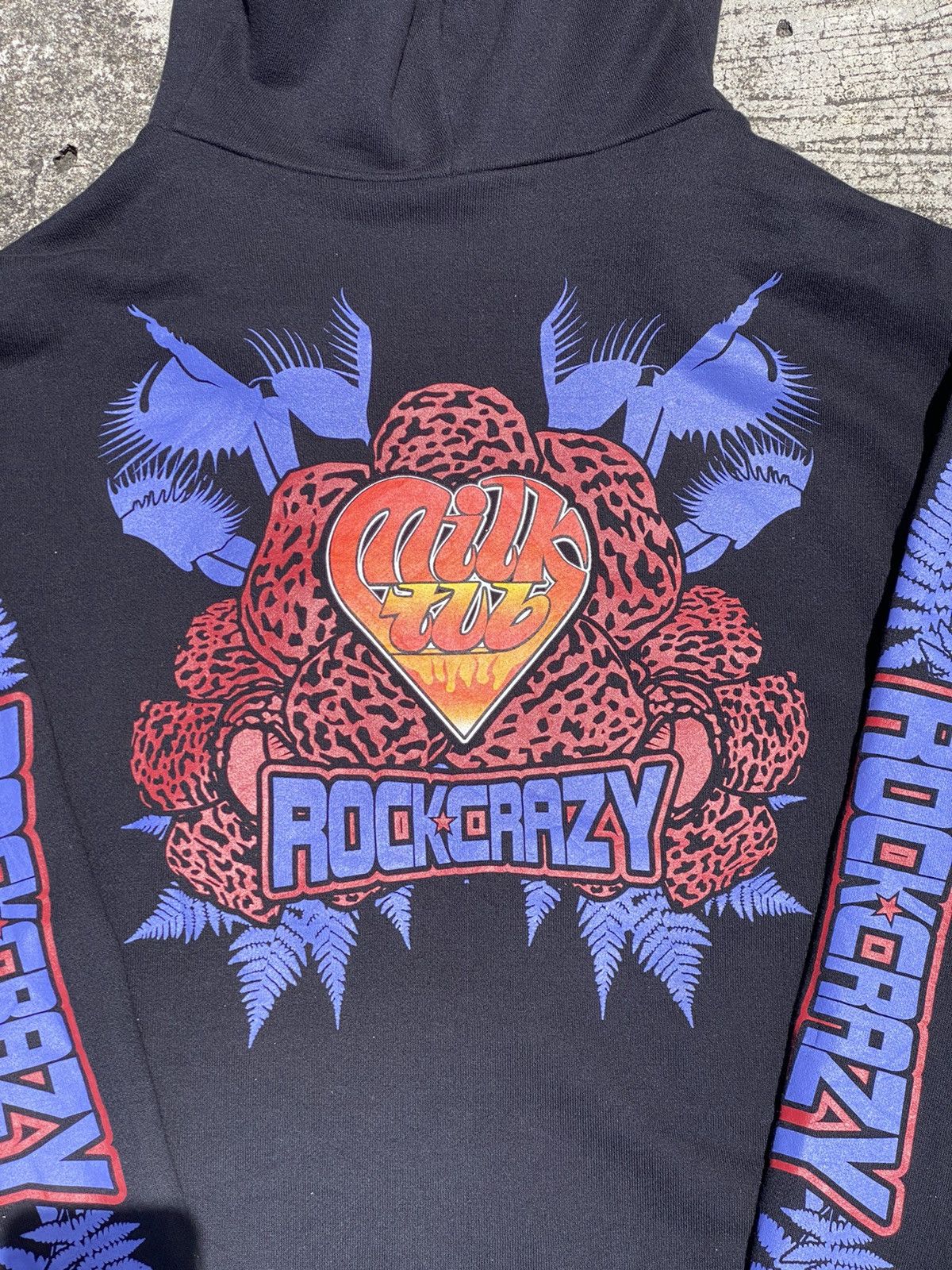 Other Vintage Rock Crazy Full Zipper Hoodies / BapeBabyMilo Size US L / EU 52-54 / 3 - 5 Thumbnail