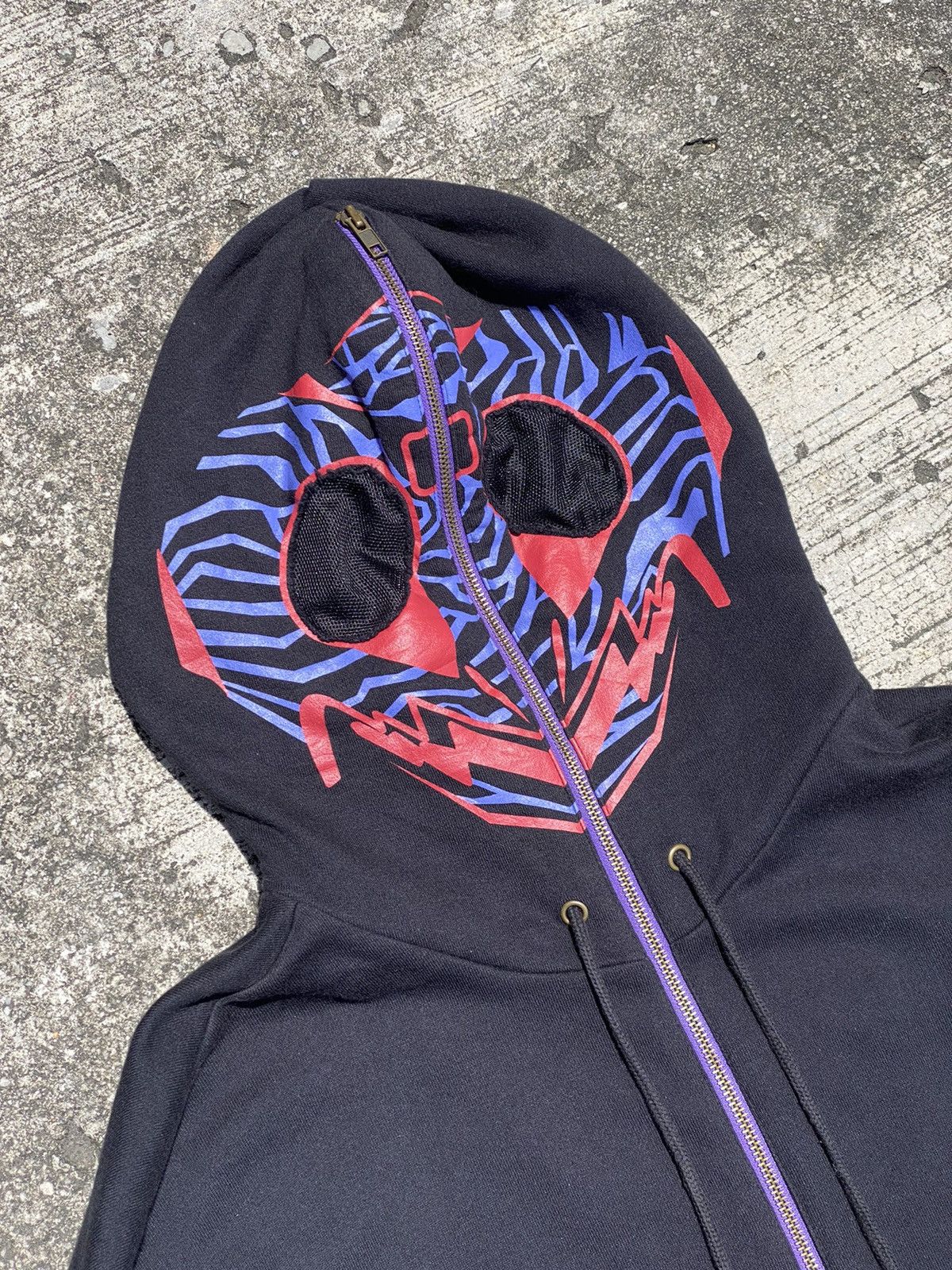 Other Vintage Rock Crazy Full Zipper Hoodies / BapeBabyMilo Size US L / EU 52-54 / 3 - 3 Thumbnail