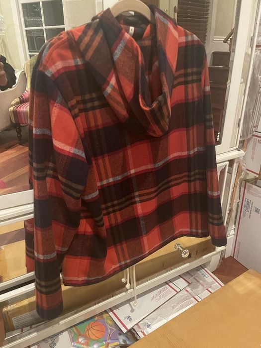 Kith FW18 Kith Harrison Plaid Flannel Hooded Pullover | Grailed