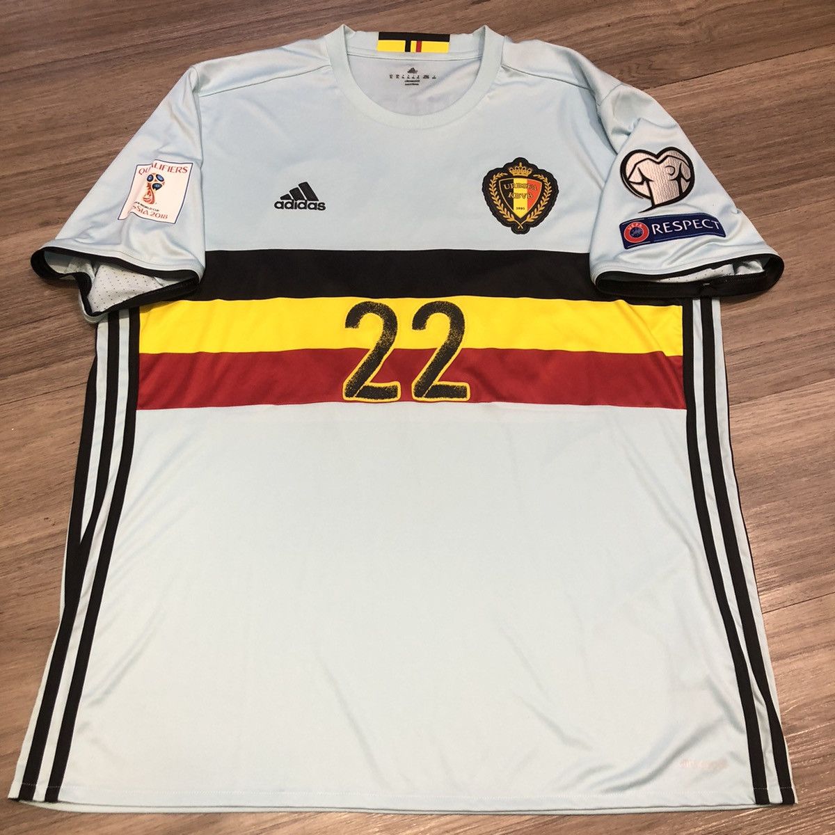 belgium 16/18 away shirt #22 Chadli