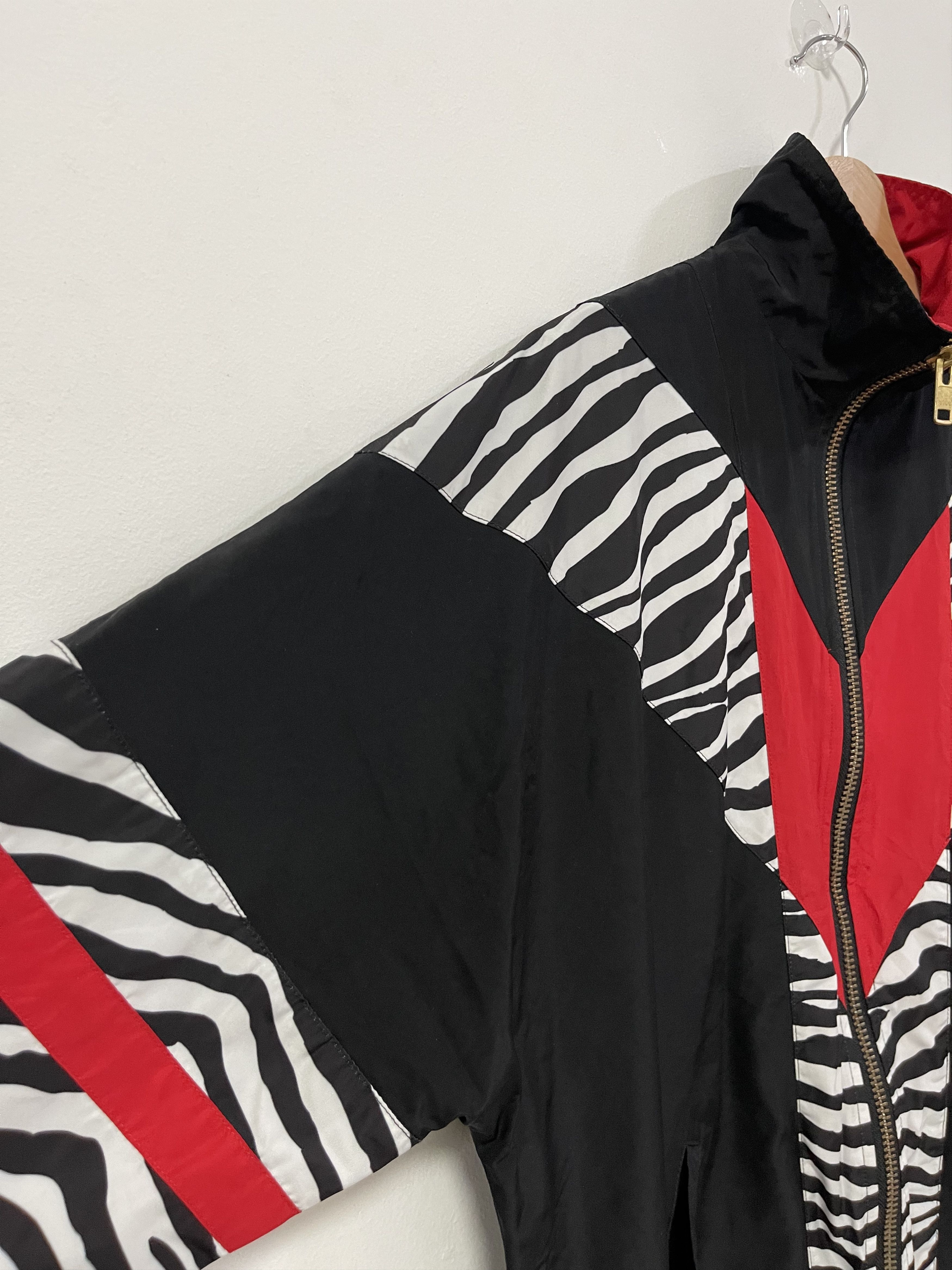 Fila × Joyrich × Vintage Vintage Fila Joyrich Multicolour Zebra Design Light Jacket Size US S / EU 44-46 / 1 - 7 Thumbnail