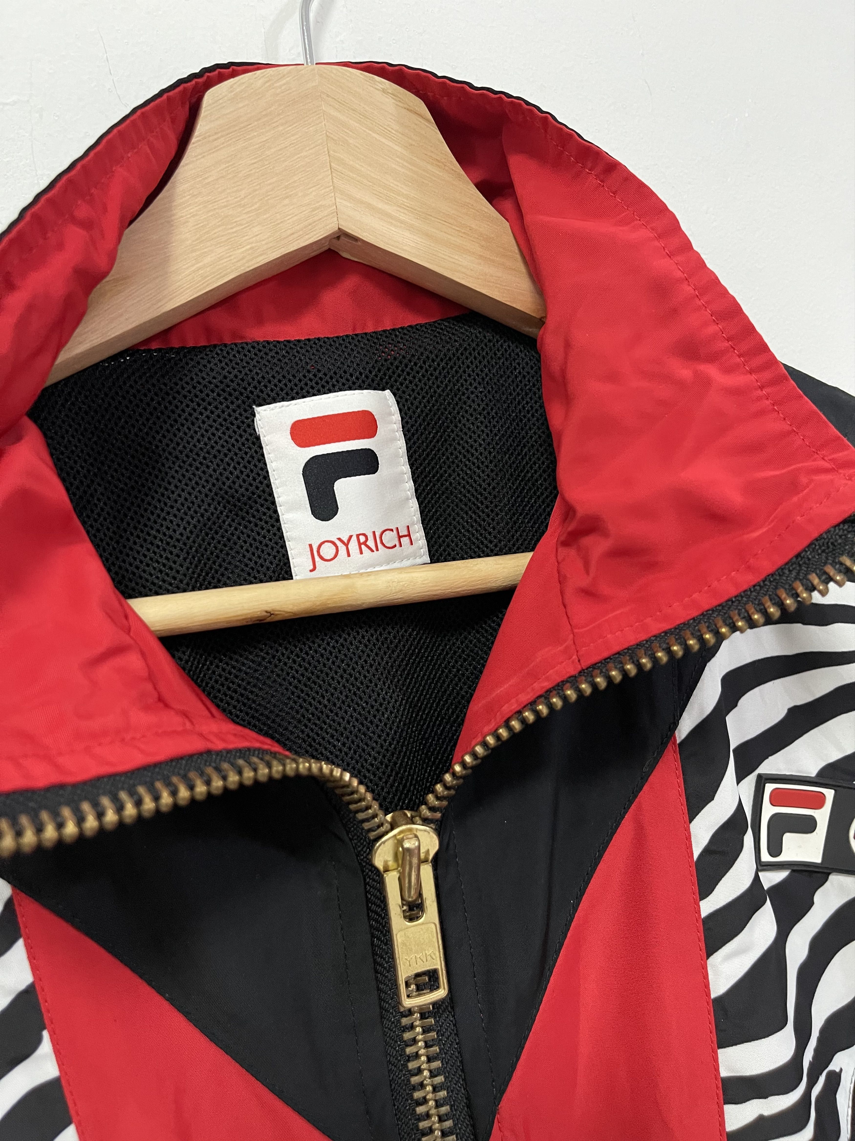 Fila × Joyrich × Vintage Vintage Fila Joyrich Multicolour Zebra Design Light Jacket Size US S / EU 44-46 / 1 - 13 Thumbnail
