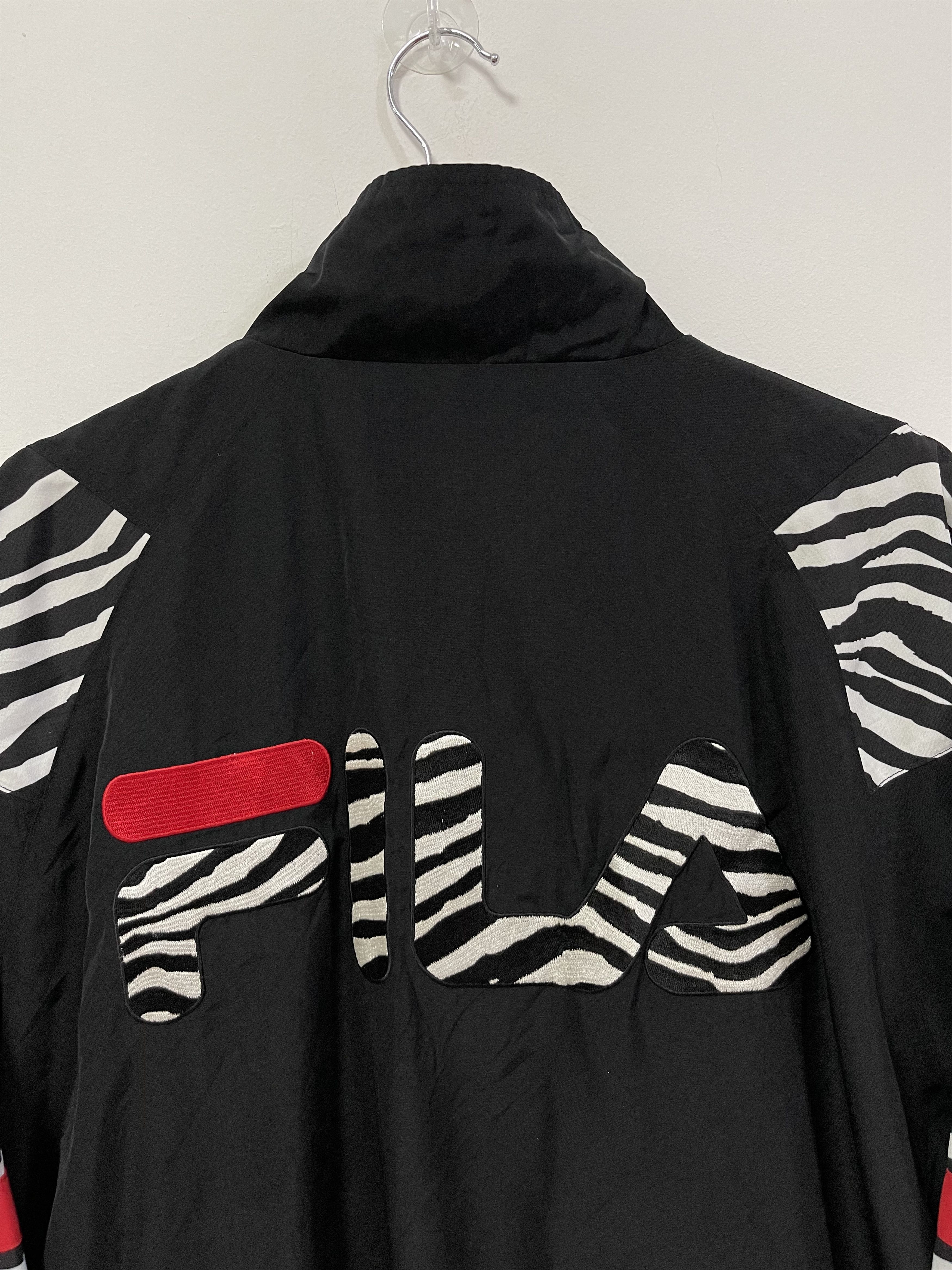Fila × Joyrich × Vintage Vintage Fila Joyrich Multicolour Zebra Design Light Jacket Size US S / EU 44-46 / 1 - 10 Thumbnail