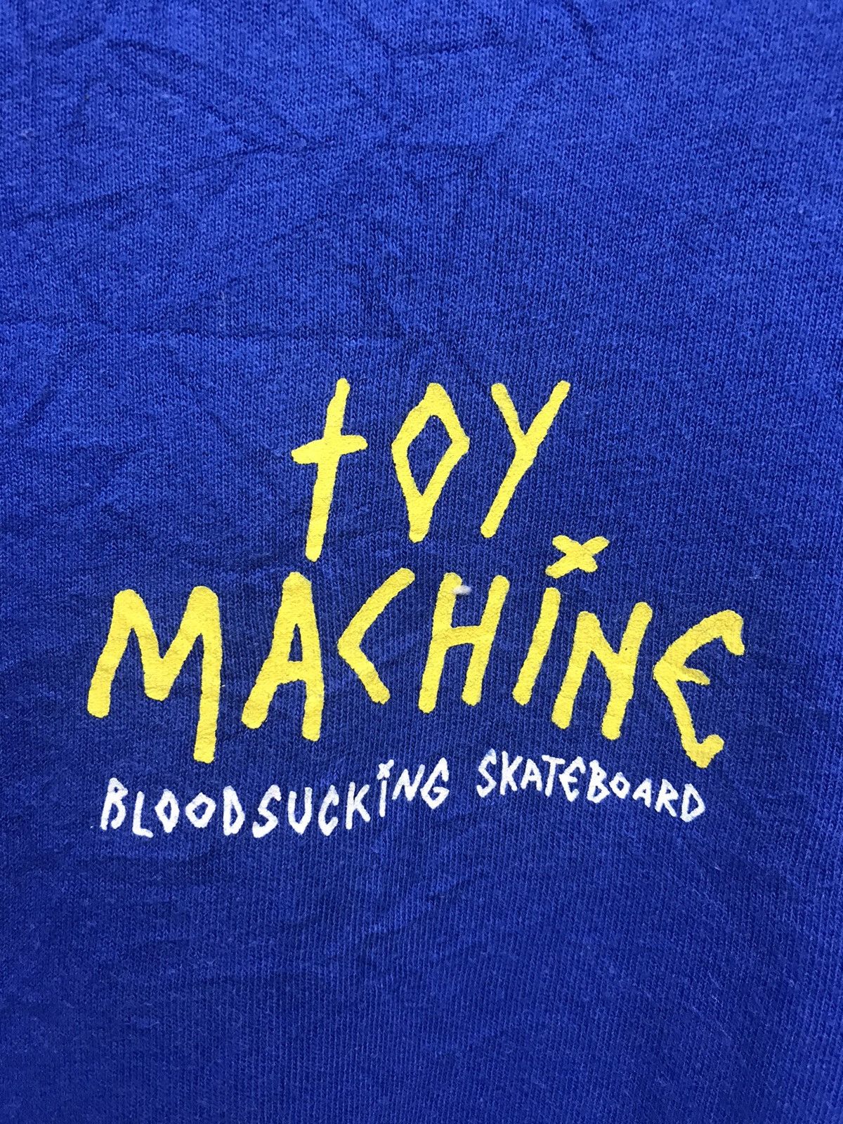 Toy Machine Vintage toy MACHiNe Skate Board Spell Out Side Print Shirt Size US M / EU 48-50 / 2 - 4 Thumbnail