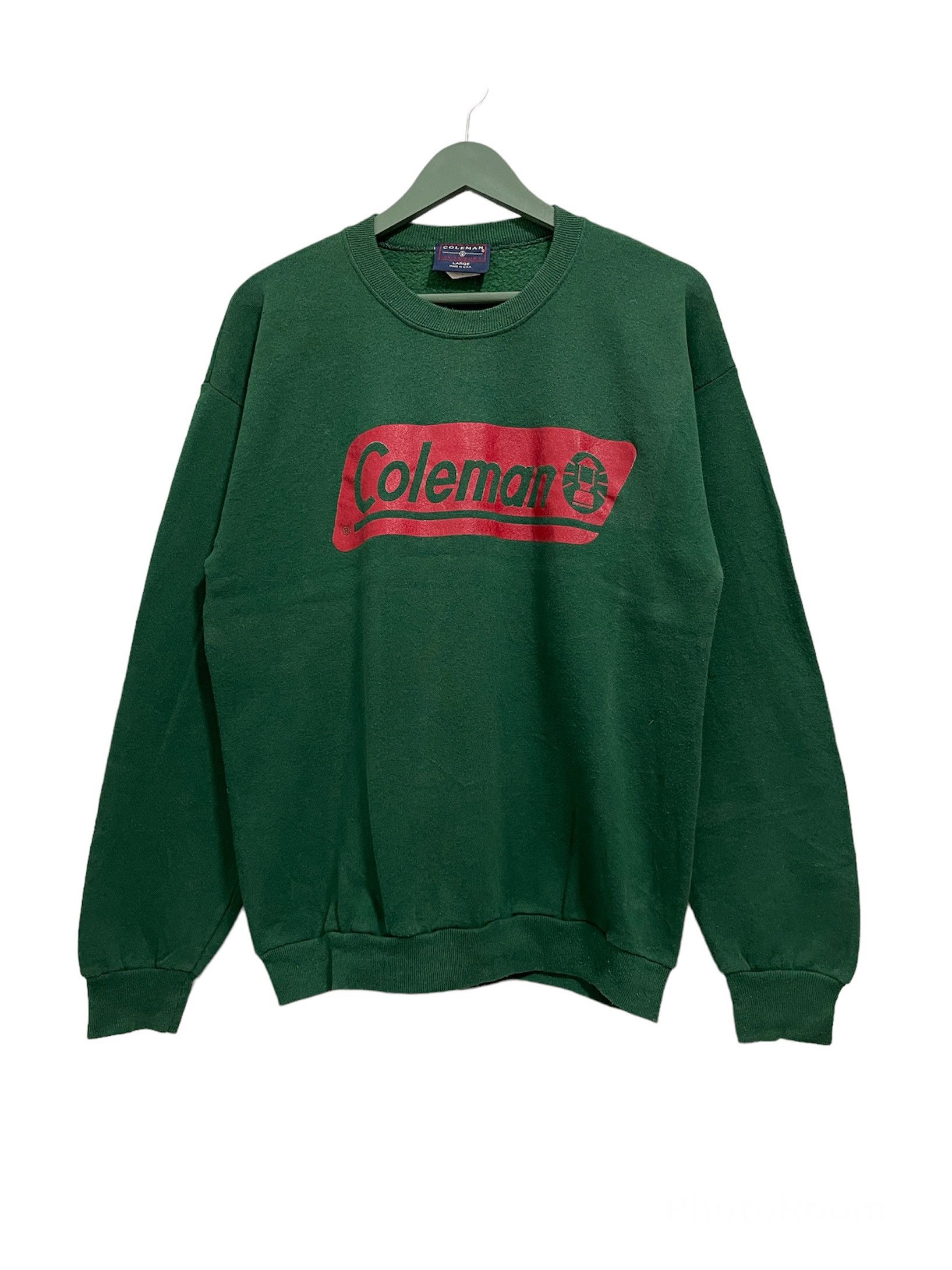 Coleman × Vintage Vintage Coleman Outdoor Life Spellout Sweatshirt Size US M / EU 48-50 / 2 - 1 Thumbnail