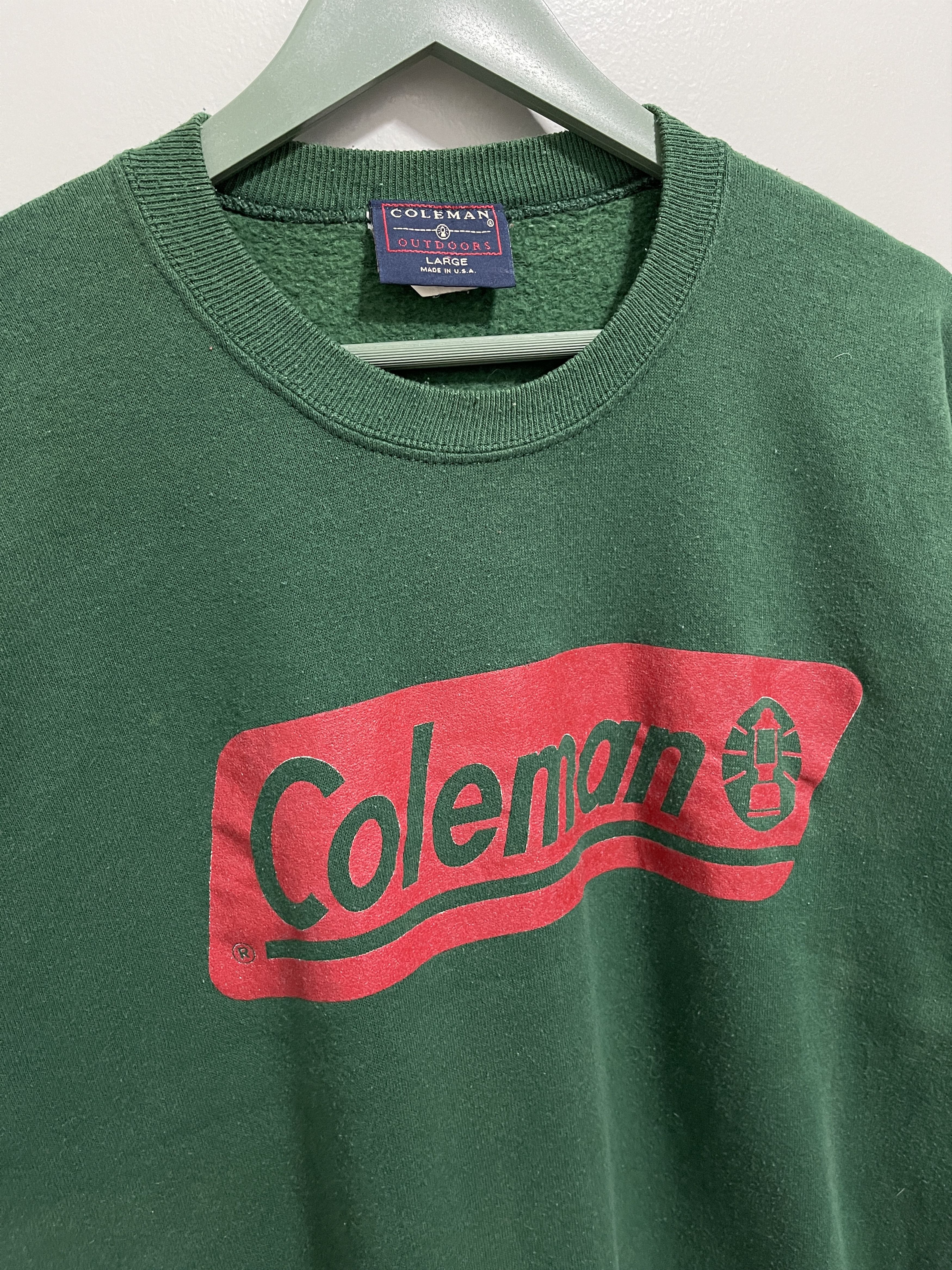 Coleman × Vintage Vintage Coleman Outdoor Life Spellout Sweatshirt Size US M / EU 48-50 / 2 - 5 Thumbnail