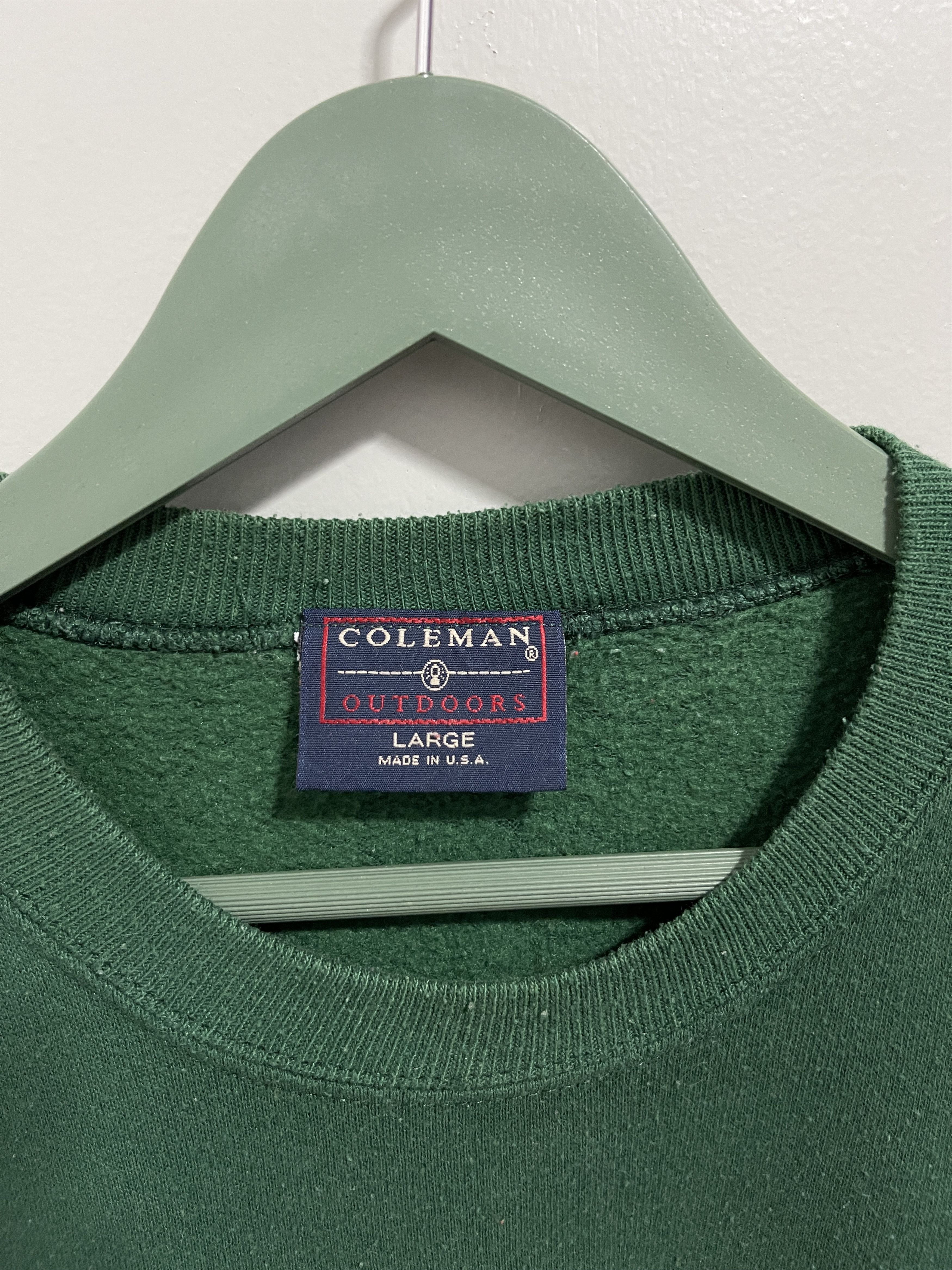 Coleman × Vintage Vintage Coleman Outdoor Life Spellout Sweatshirt Size US M / EU 48-50 / 2 - 6 Thumbnail