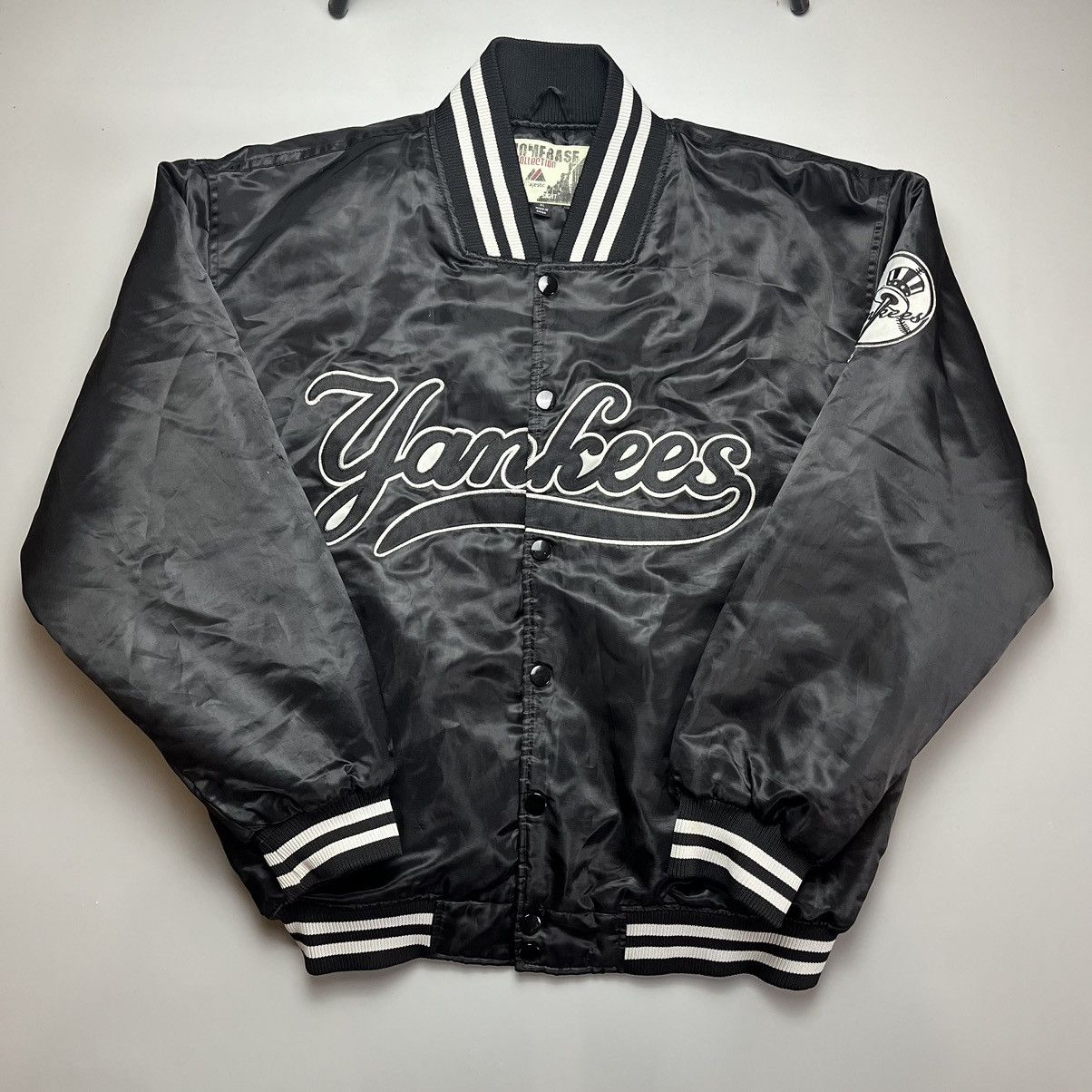 Bomber Jacket NBA Yankees Bomber jacket Yankees Vintage NBA Majestic Grailed