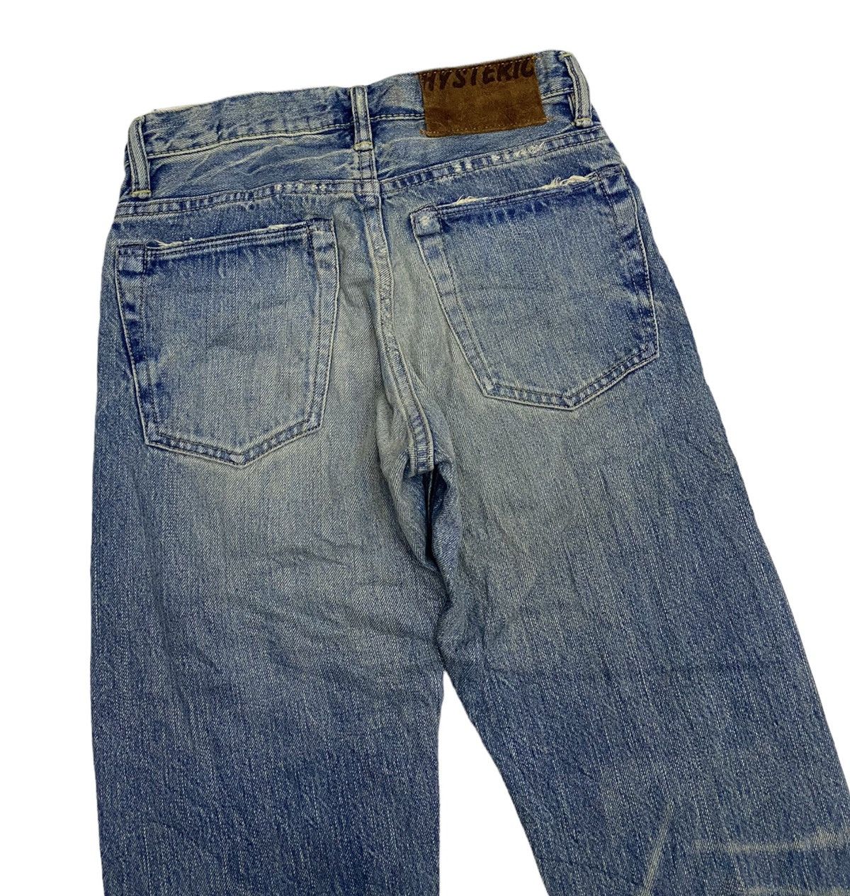 Hysteric Glamour HYSTERIC GLAMOUR SELVEDGE DISTRESSED STUDDED DENIM JEANS Size US 27 - 5 Thumbnail
