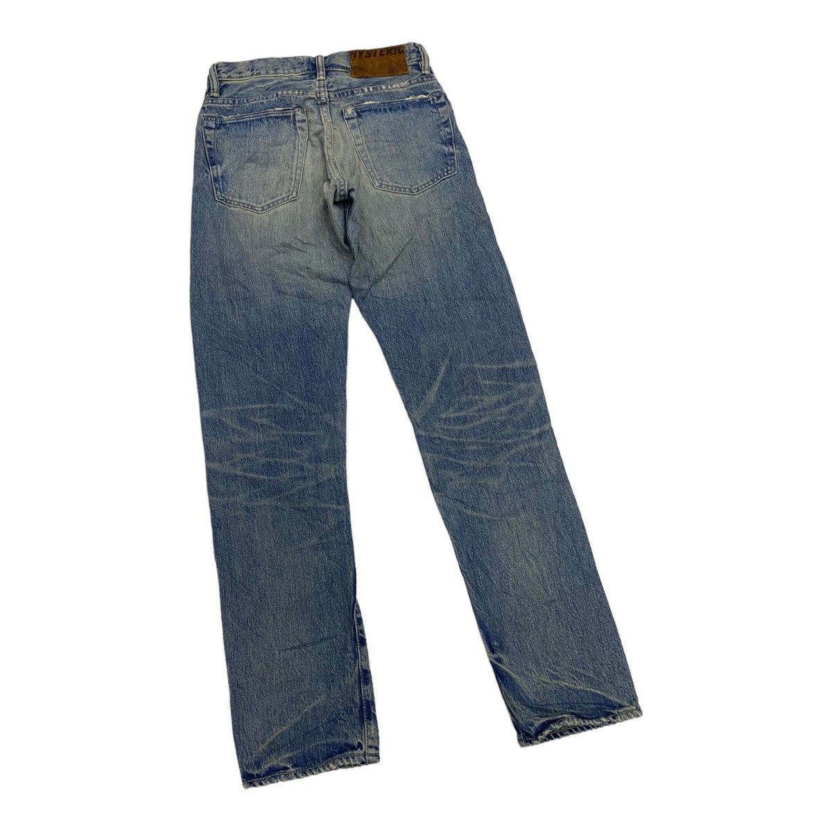 Hysteric Glamour HYSTERIC GLAMOUR SELVEDGE DISTRESSED STUDDED DENIM JEANS Size US 27 - 8 Thumbnail