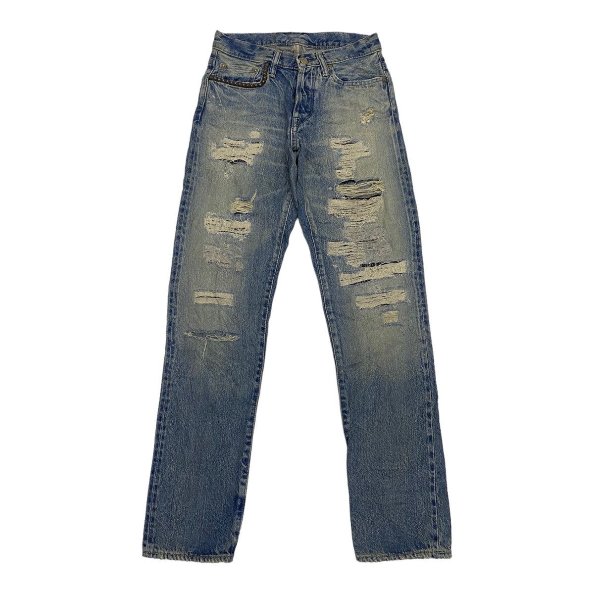 Hysteric Glamour HYSTERIC GLAMOUR STUDDED DISTRESSED