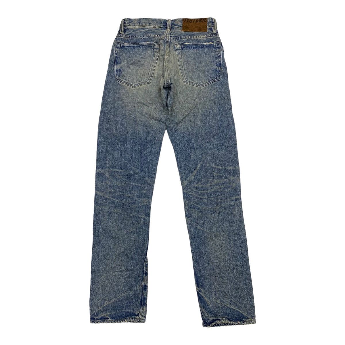 Hysteric Glamour HYSTERIC GLAMOUR SELVEDGE DISTRESSED STUDDED DENIM JEANS Size US 27 - 2 Thumbnail