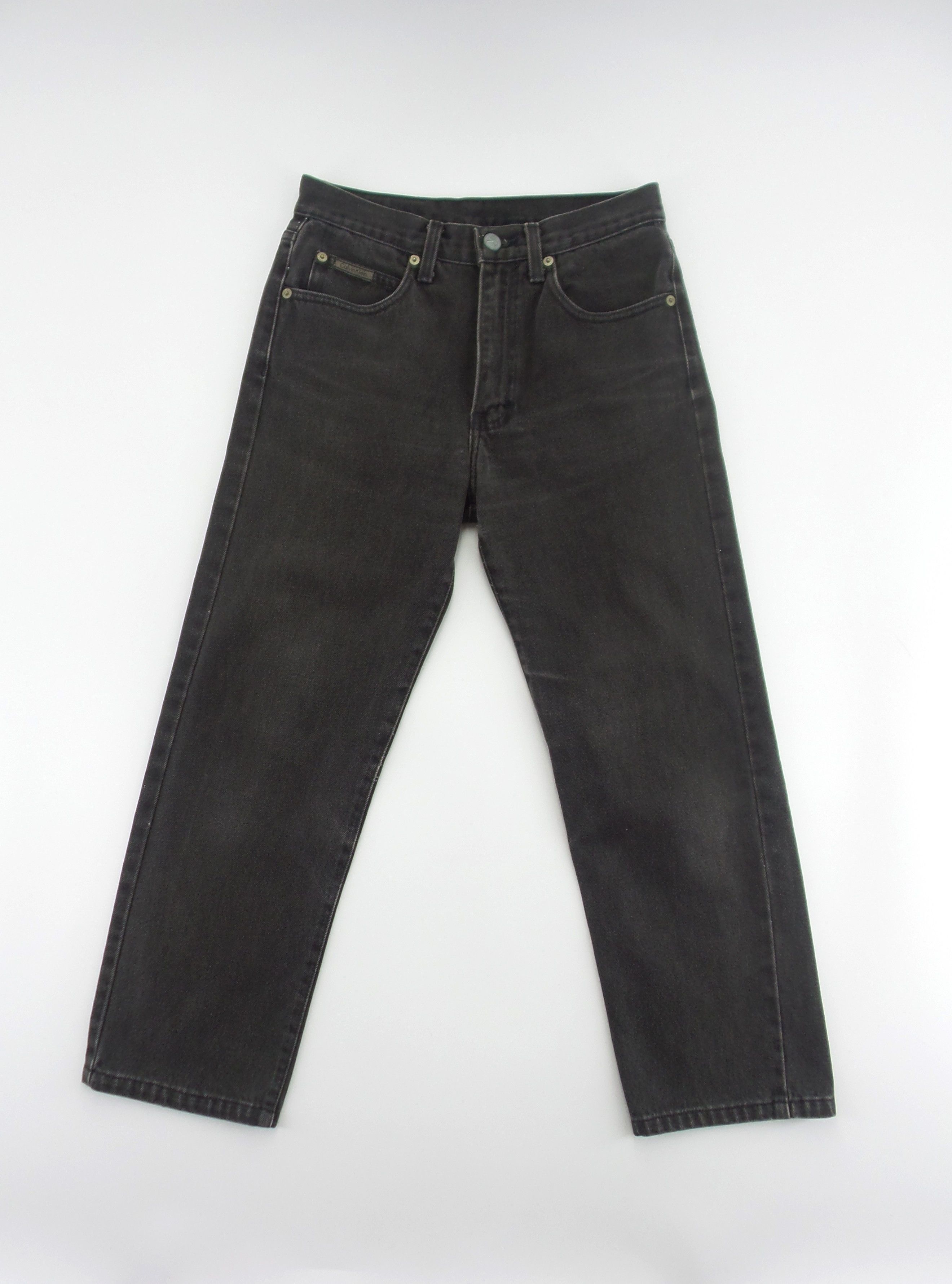 Calvin Klein FOR HER Calvin Klein Straight Leg Stonewashed Jeans W27xL34 Size US 27 - 1 Thumbnail