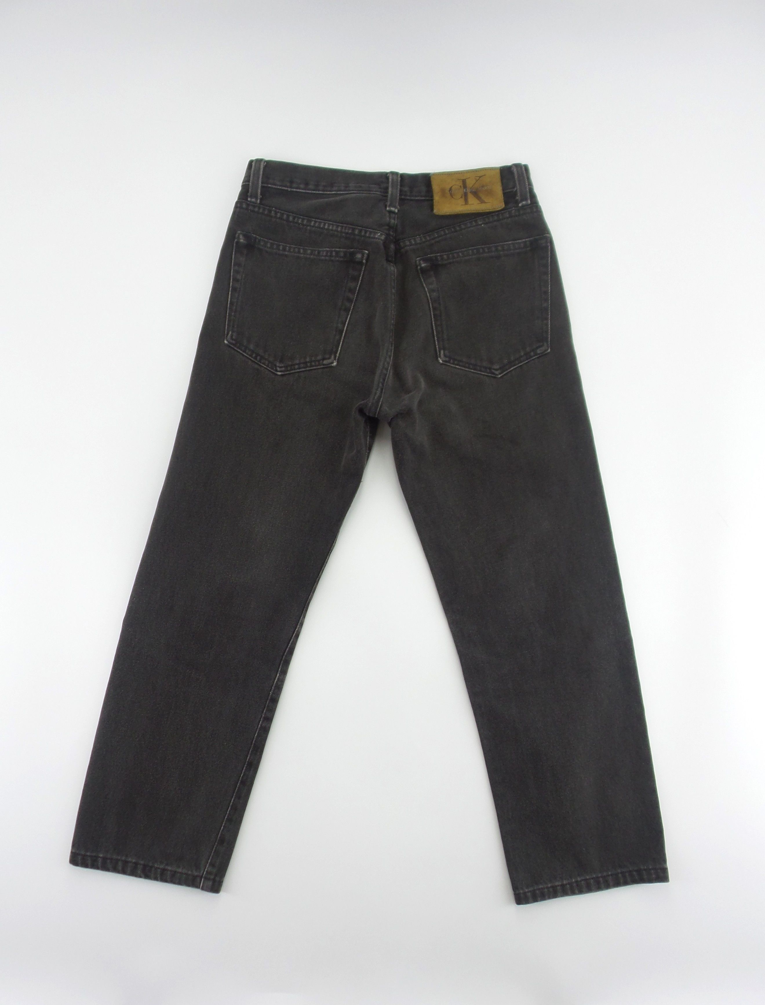Calvin Klein FOR HER Calvin Klein Straight Leg Stonewashed Jeans W27xL34 Size US 27 - 6 Thumbnail