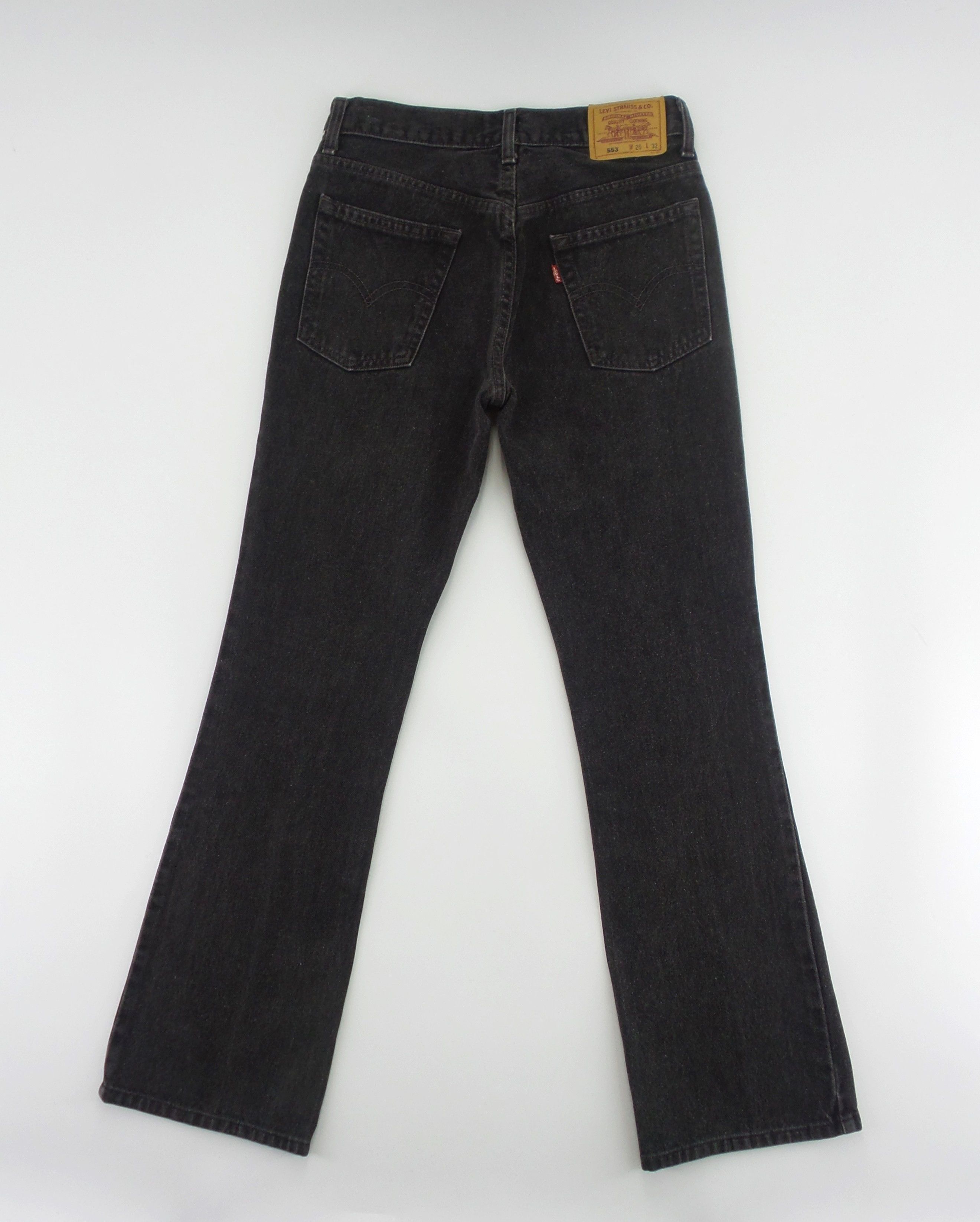 Levi's Levi's 553 Black Flare Jeans W28xL39 Size US 28 / EU 44 - 5 Thumbnail