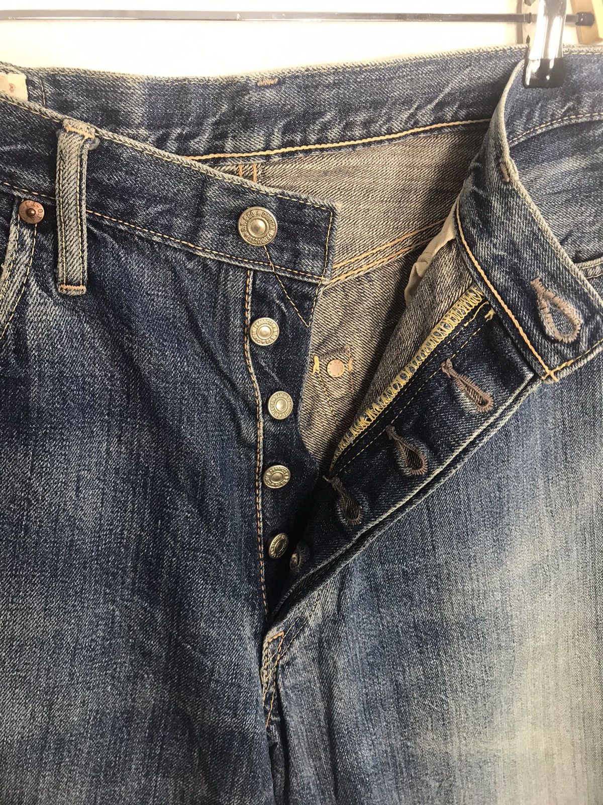 Japanese Brand Hype 90s Canton Selvedge 14oz Indigo Denim Union Made Size US 31 - 5 Thumbnail