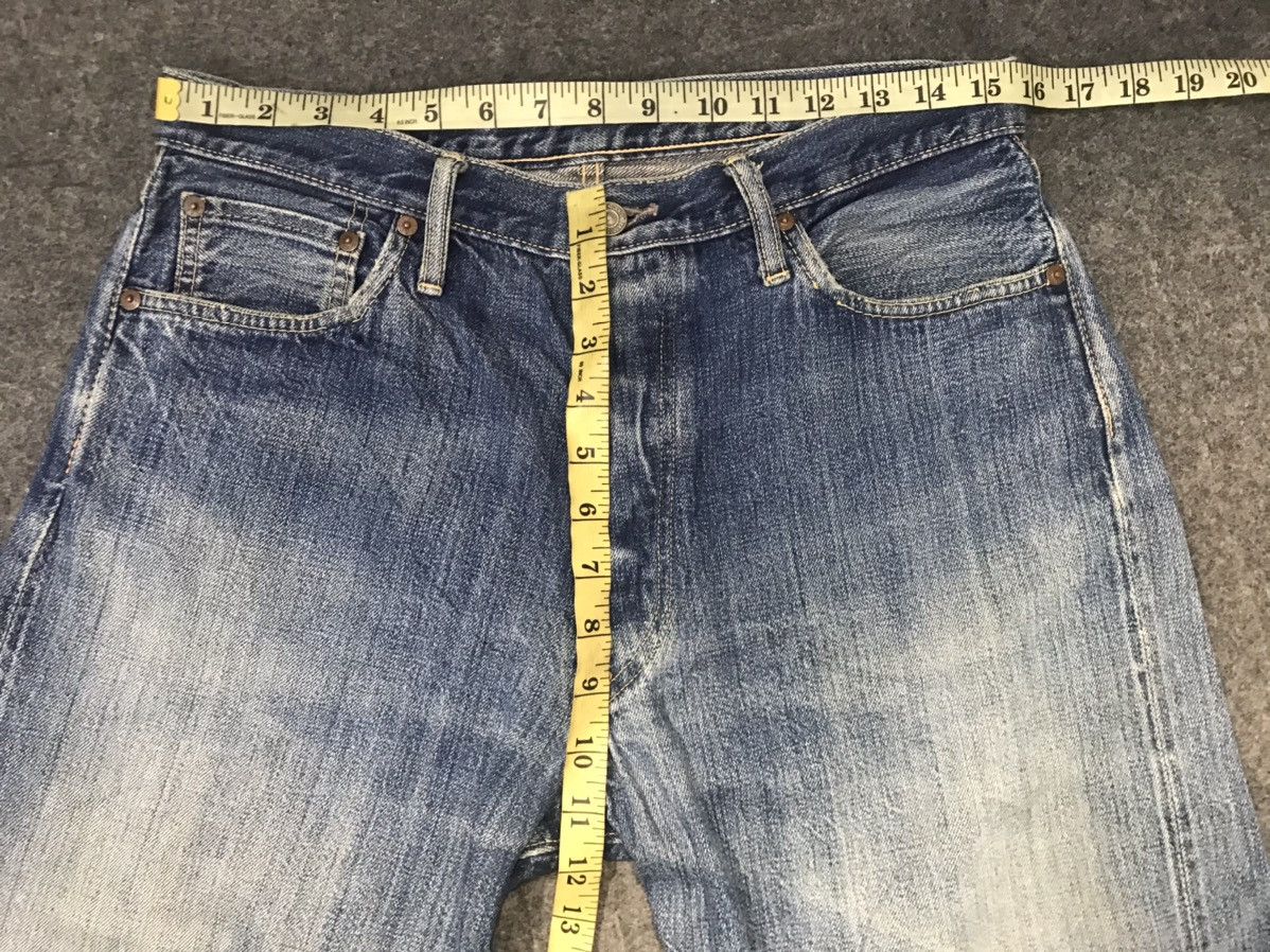 Japanese Brand Hype 90s Canton Selvedge 14oz Indigo Denim Union Made Size US 31 - 11 Thumbnail