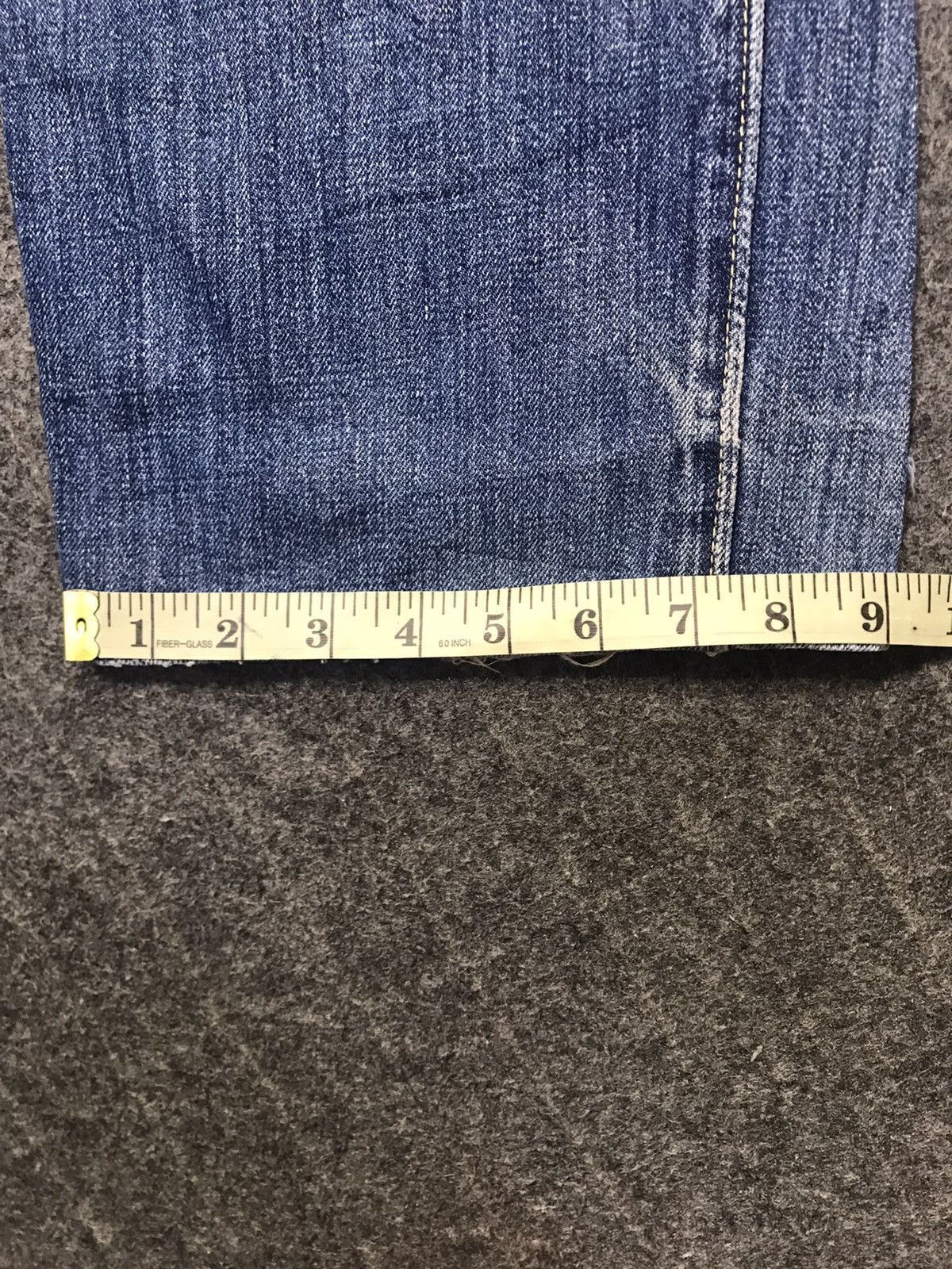 Japanese Brand Hype 90s Canton Selvedge 14oz Indigo Denim Union Made Size US 31 - 14 Thumbnail