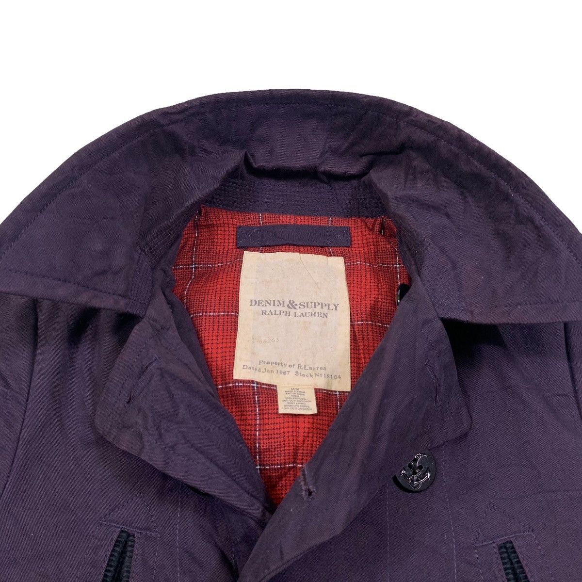 Vintage Denim & Supply Ralph Lauren Casual Button Peacoats Jacket Size US M / EU 48-50 / 2 - 8 Thumbnail