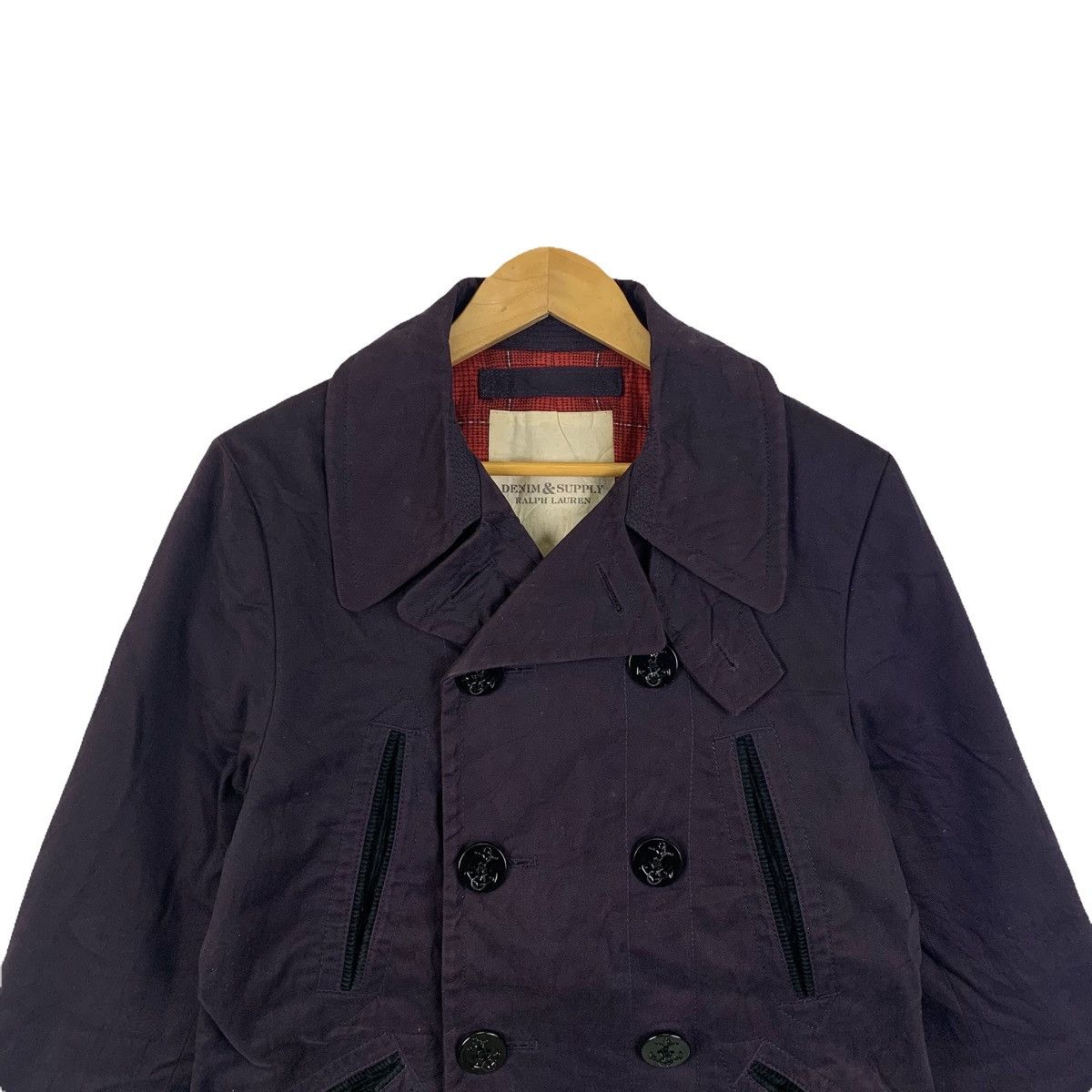 Vintage Denim & Supply Ralph Lauren Casual Button Peacoats Jacket Size US M / EU 48-50 / 2 - 5 Thumbnail
