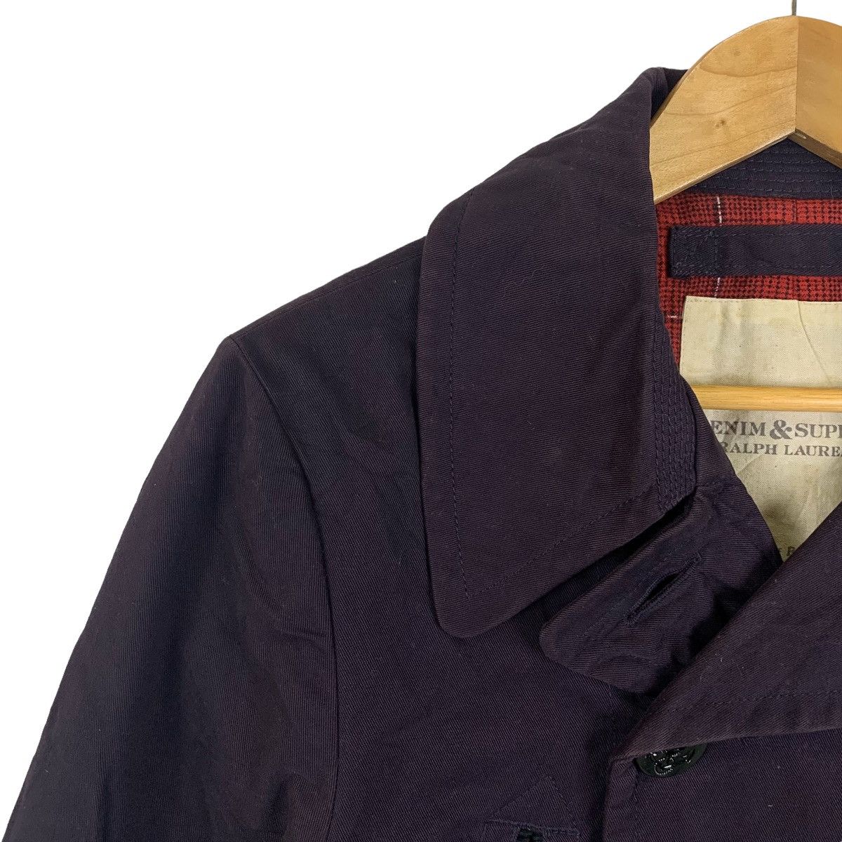 Vintage Denim & Supply Ralph Lauren Casual Button Peacoats Jacket Size US M / EU 48-50 / 2 - 9 Thumbnail