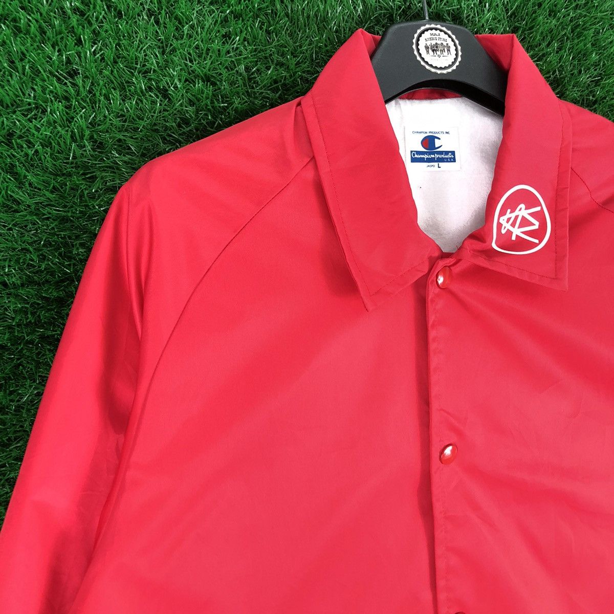 Champion Vintage 90's Champion Staff Coach Jacket Nylon Size US M / EU 48-50 / 2 - 5 Thumbnail