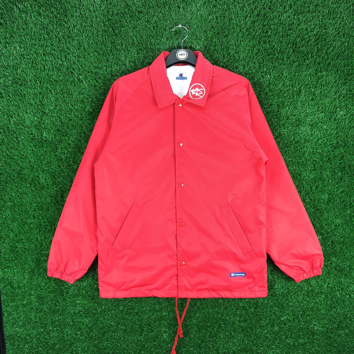 Champion Vintage 90's Champion Staff Coach Jacket Nylon Size US M / EU 48-50 / 2 - 4 Thumbnail