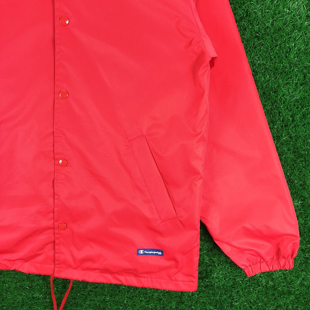 Champion Vintage 90's Champion Staff Coach Jacket Nylon Size US M / EU 48-50 / 2 - 6 Thumbnail
