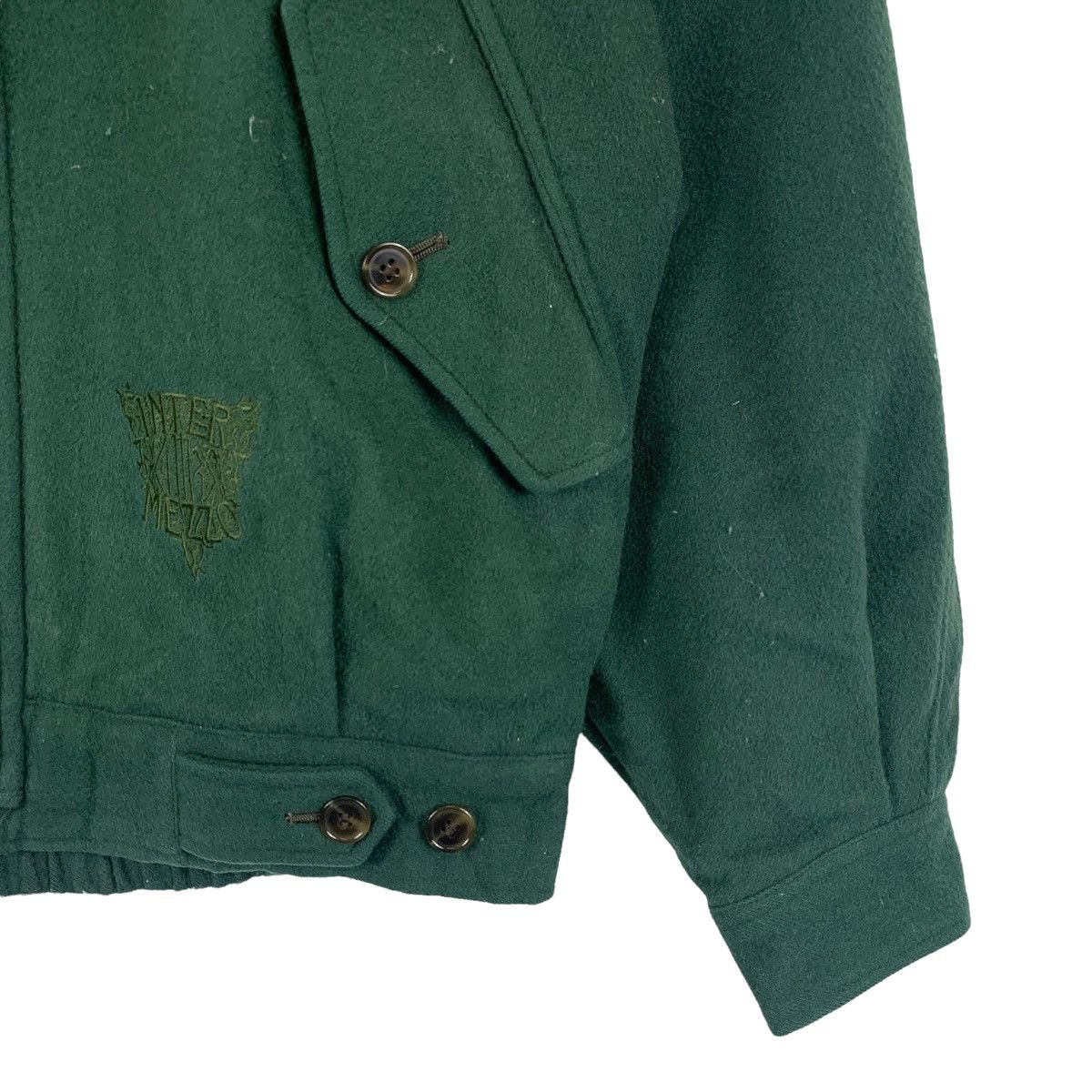 Japanese Brand × Vintage Vintage INTERMEZZO Japanese Brand Wool Bomber Jacket Size US M / EU 48-50 / 2 - 9 Thumbnail