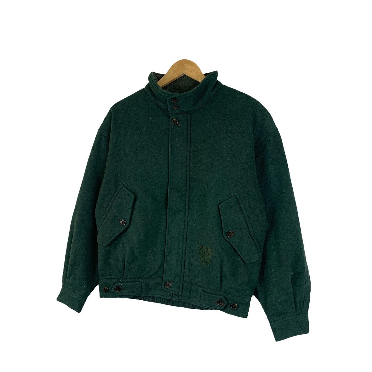 Japanese Brand × Vintage Vintage INTERMEZZO Japanese Brand Wool Bomber Jacket Size US M / EU 48-50 / 2 - 4 Thumbnail