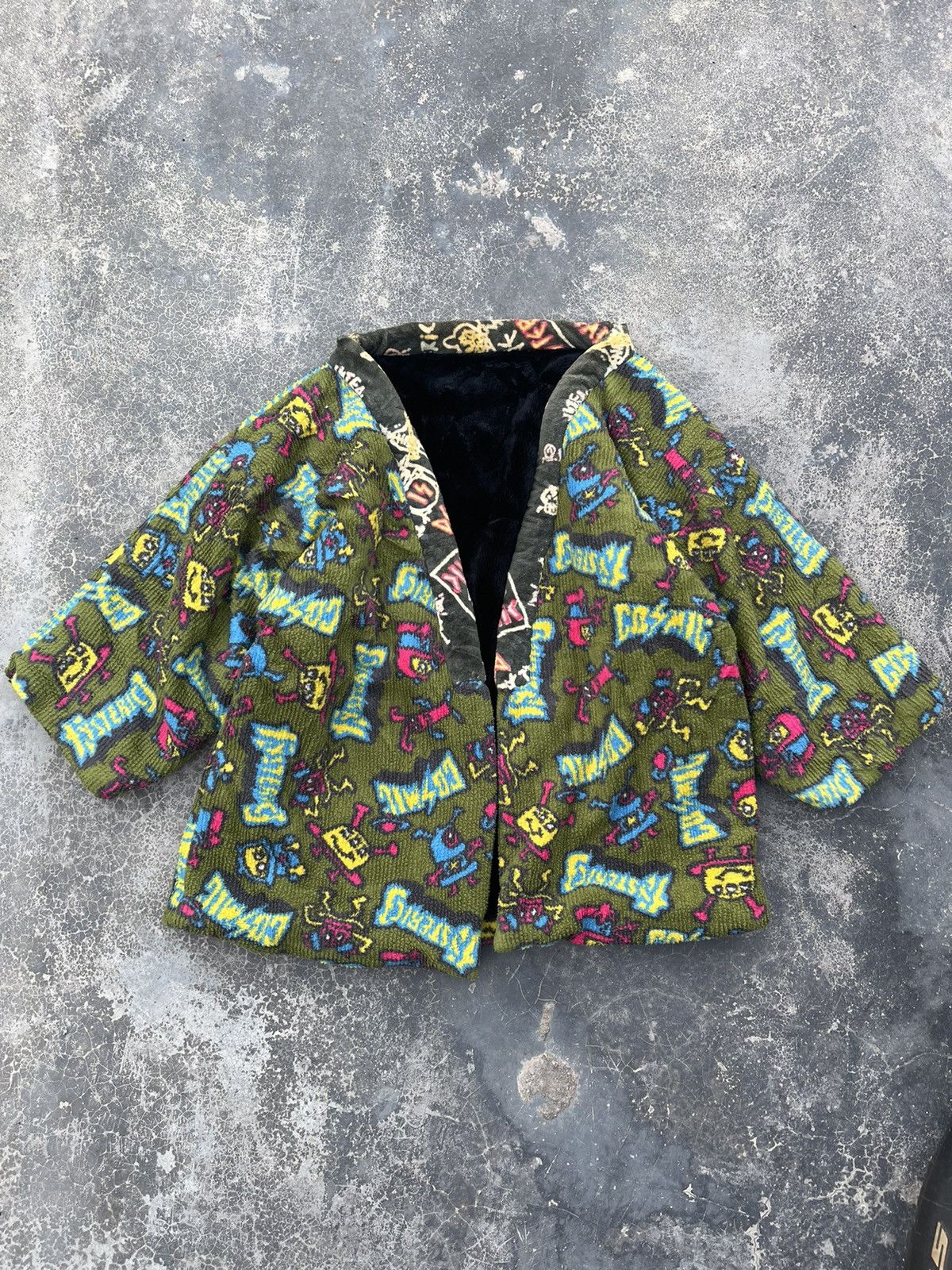 Hysteric Glamour × Japanese Brand Hysteric Glamour Cosmic printed haori fleece kimon jacket Size US L / EU 52-54 / 3 - 2 Thumbnail