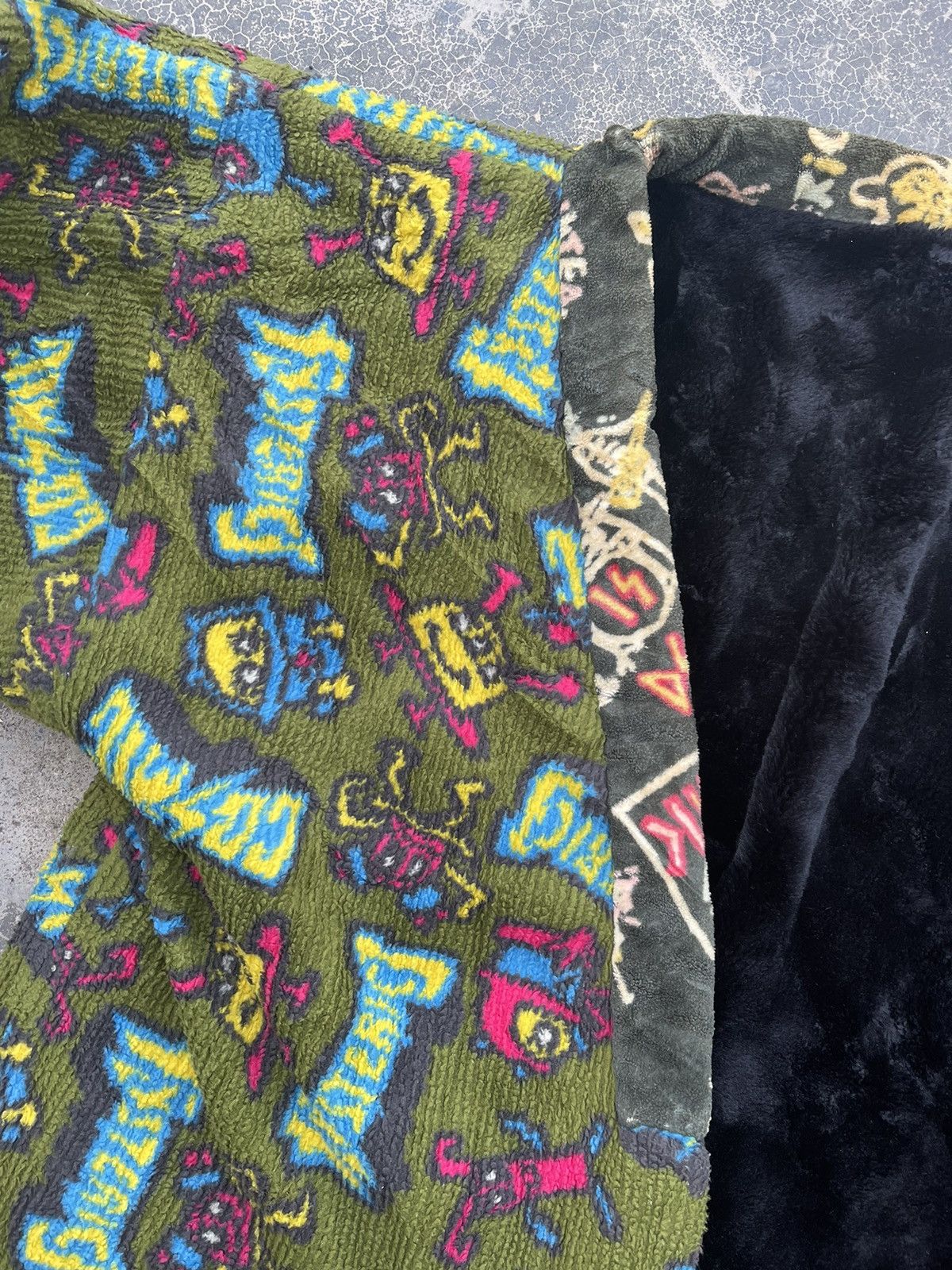 Hysteric Glamour × Japanese Brand Hysteric Glamour Cosmic printed haori fleece kimon jacket Size US L / EU 52-54 / 3 - 7 Thumbnail