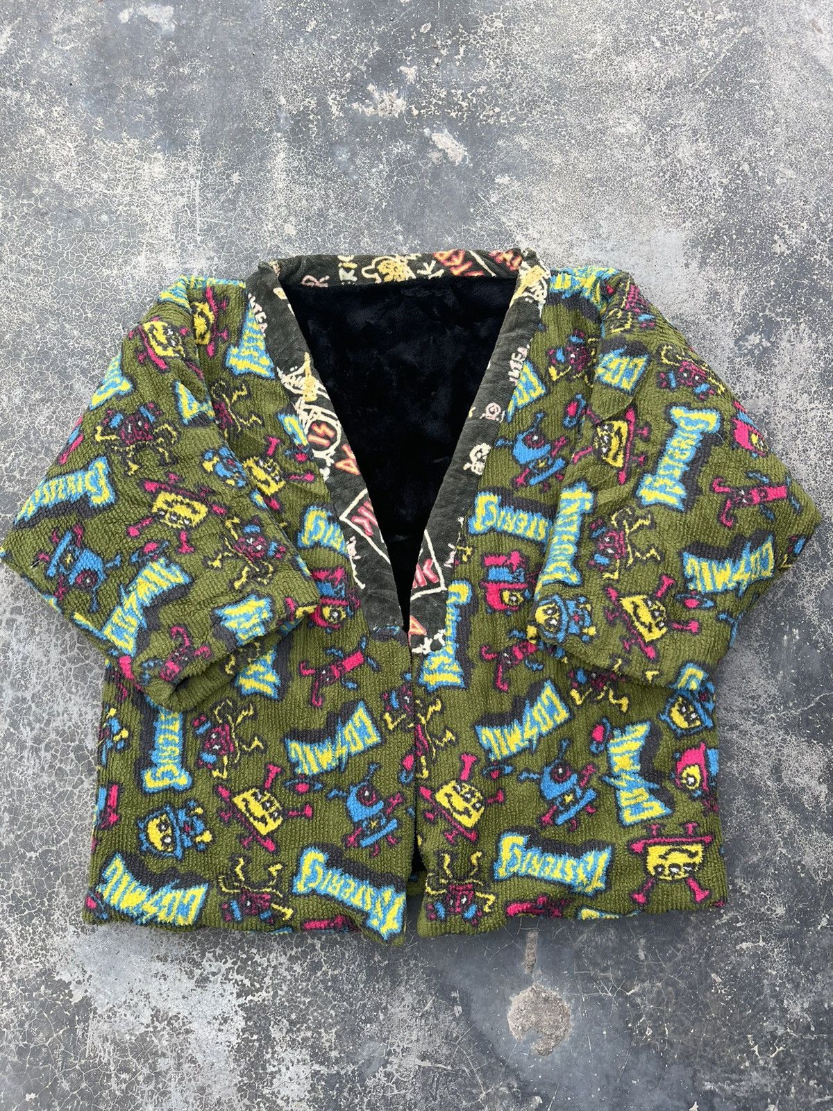 Hysteric Glamour × Japanese Brand Hysteric Glamour Cosmic printed haori fleece kimon jacket Size US L / EU 52-54 / 3 - 13 Thumbnail