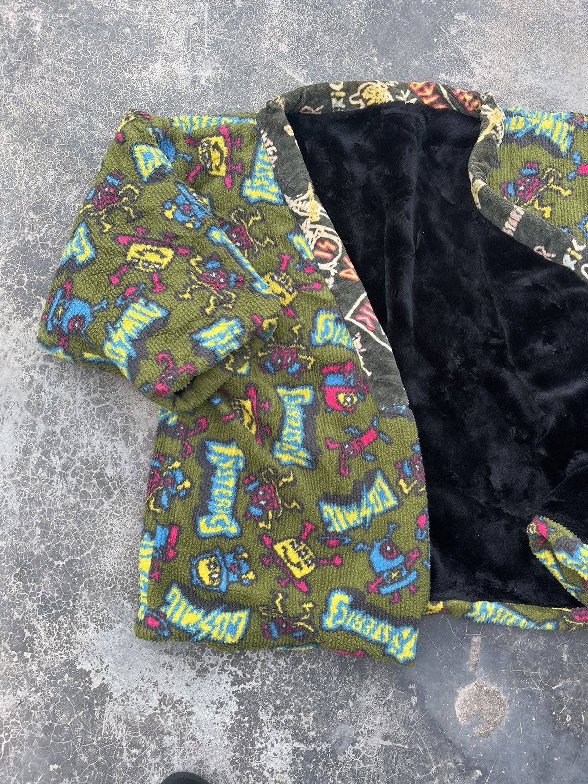 Hysteric Glamour × Japanese Brand Hysteric Glamour Cosmic printed haori fleece kimon jacket Size US L / EU 52-54 / 3 - 8 Thumbnail