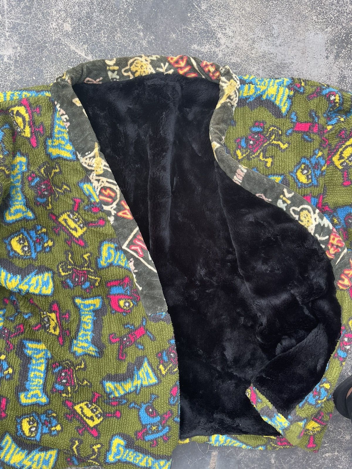 Hysteric Glamour × Japanese Brand Hysteric Glamour Cosmic printed haori fleece kimon jacket Size US L / EU 52-54 / 3 - 6 Thumbnail