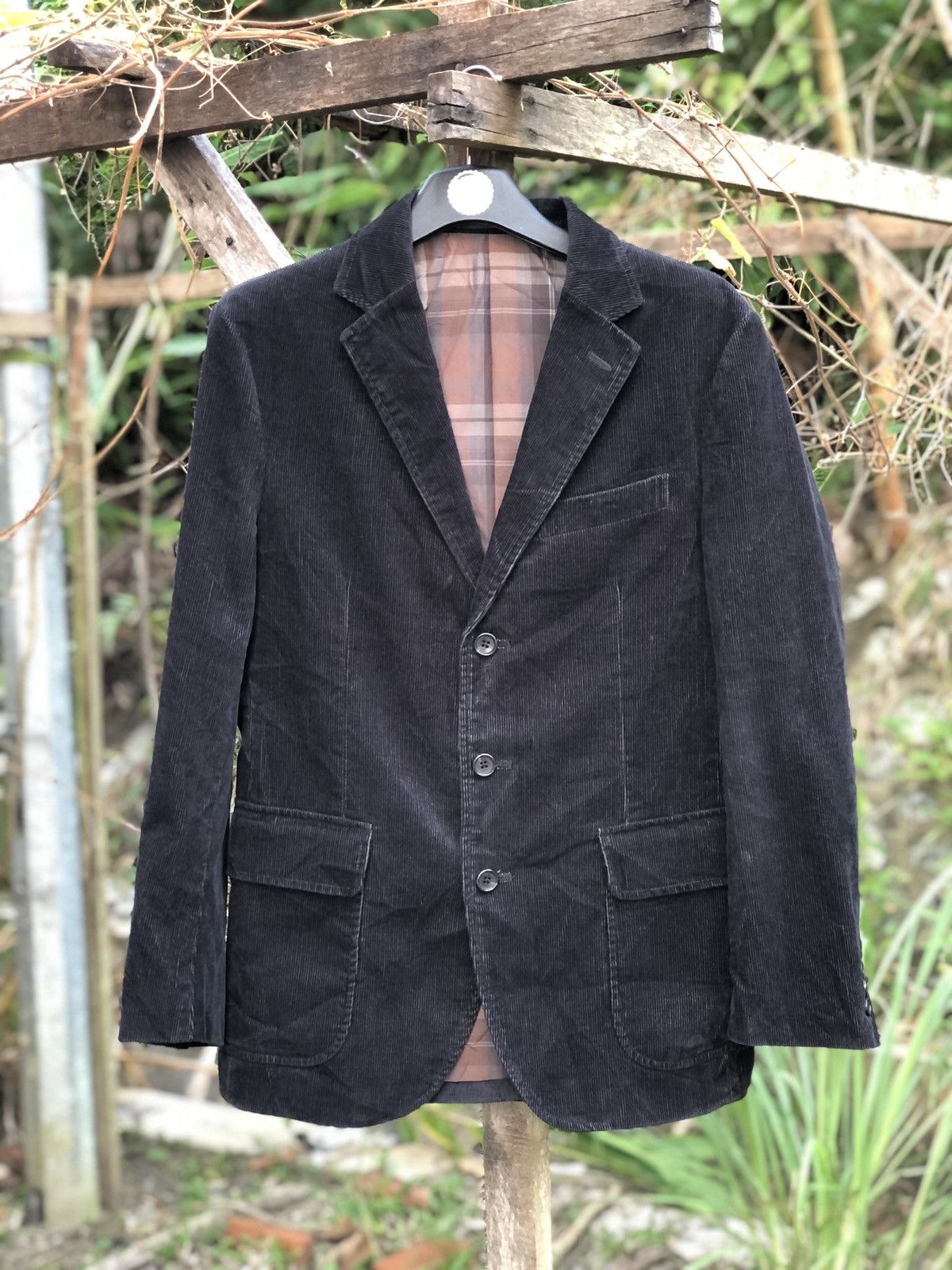 Uniqlo Uniqlo Corduroy Blazer Rugged Style Size US S / EU 44-46 / 1 - 1 Thumbnail