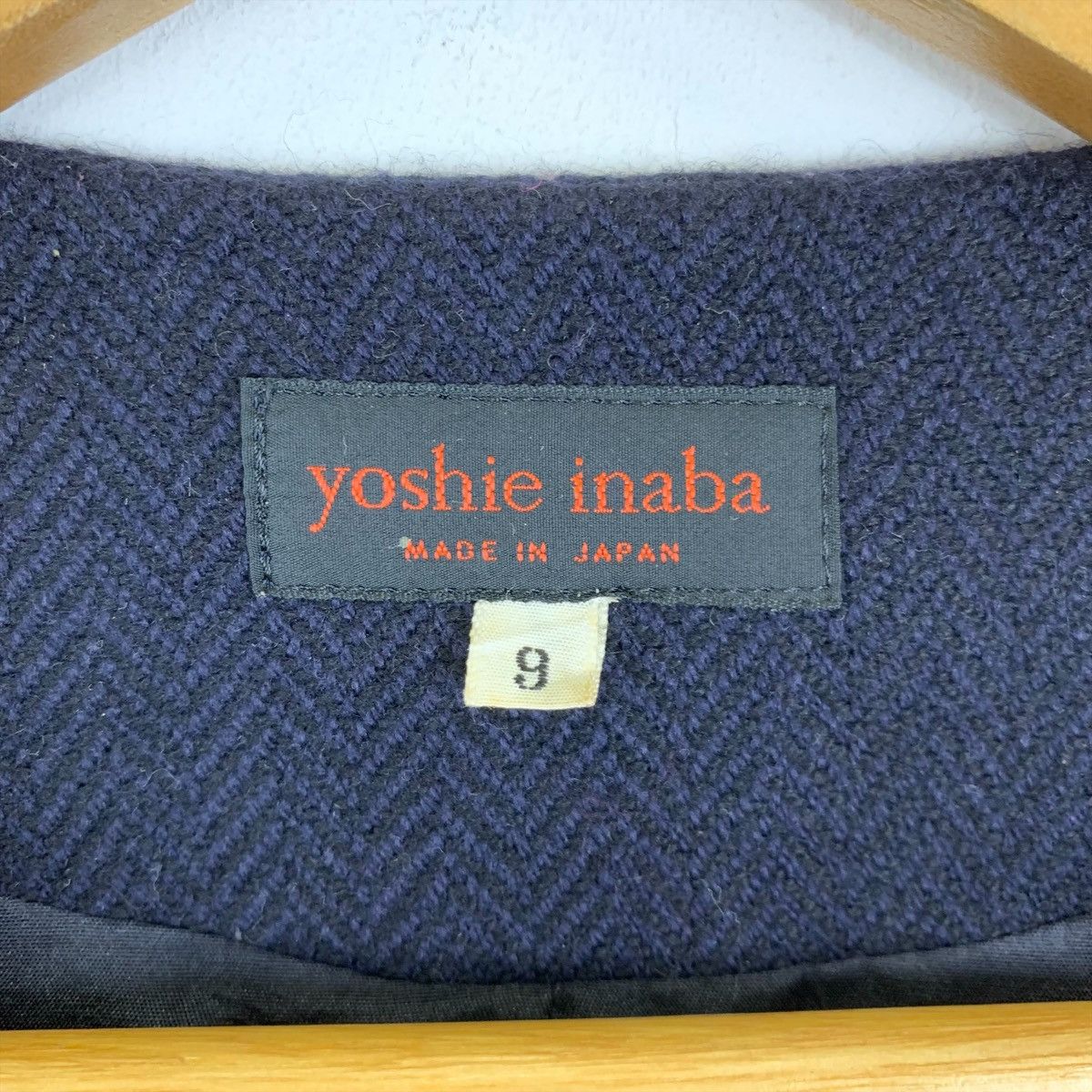Japanese Brand × Vintage × yoshie inaba Vintage YOSHIE INABA Japanese Brand Wool Overcoat Jacket Size M / US 6-8 / IT 42-44 - 6 Thumbnail