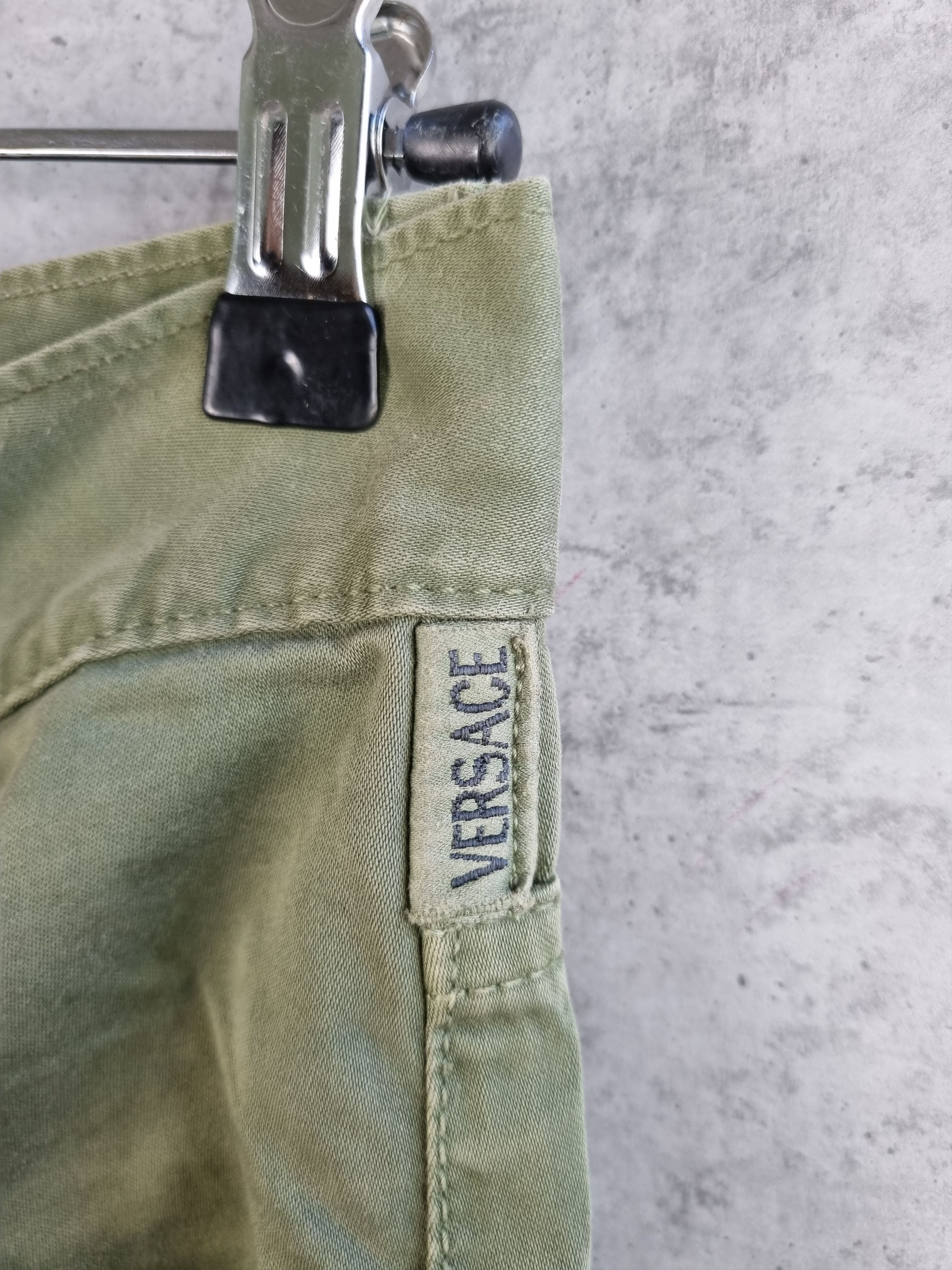 Versace × Versace Jeans Couture Versace Jeans Couture light military green pants Size US 32 / EU 48 - 8 Thumbnail