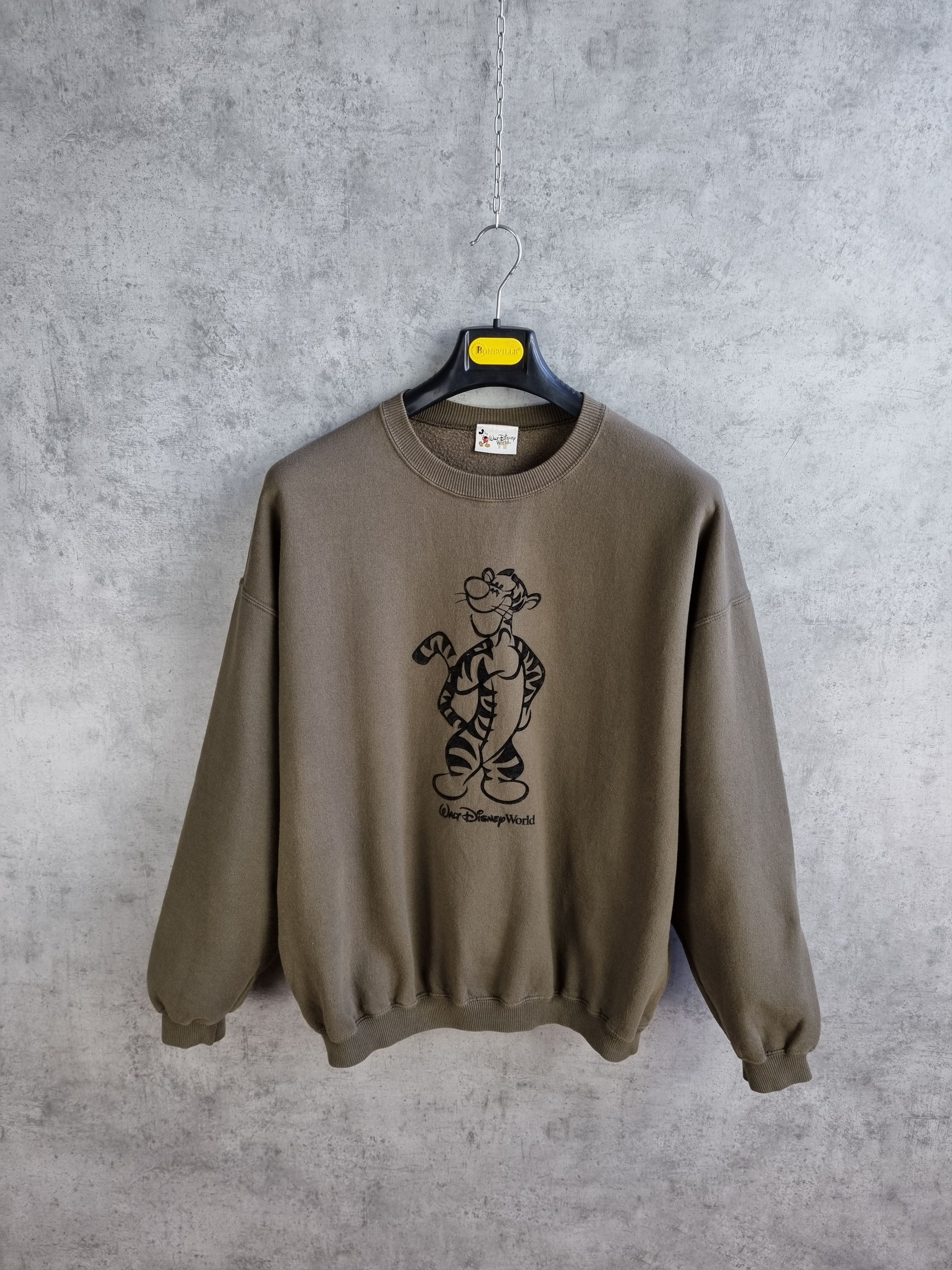 Disney × Vintage Vintage 90s Disney The Tiger Pooh Sweatshirt Size US L / EU 52-54 / 3 - 4 Thumbnail