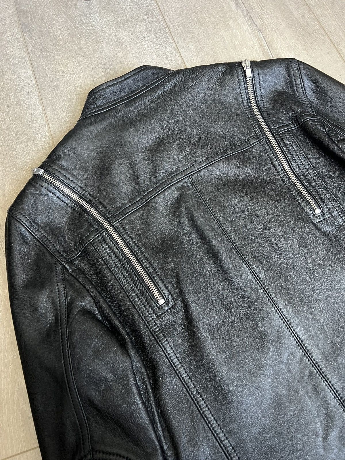 Hedi Slimane × Saint Laurent Paris 15FW Python Patch Aviator Leather Jacket Size US M / EU 48-50 / 2 - 6 Thumbnail