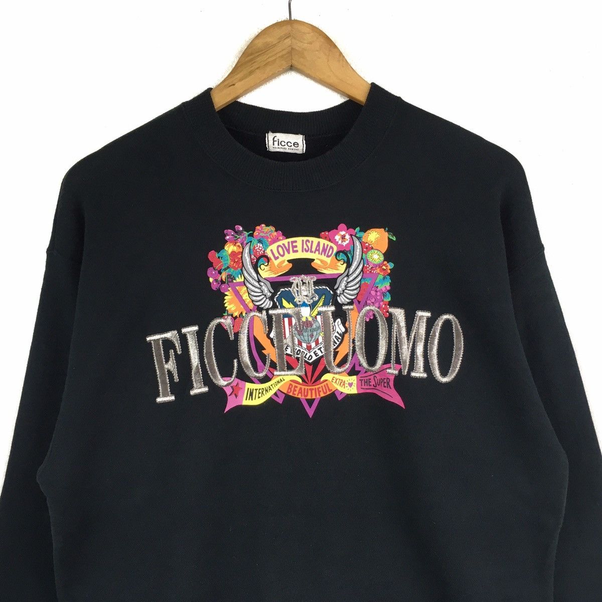 Japanese Brand × Vintage × Yoshiyuki Konishi Vintage FICCE Uomo Yoshiyuki Konishi Japanese Sweatshirt Size US M / EU 48-50 / 2 - 3 Thumbnail