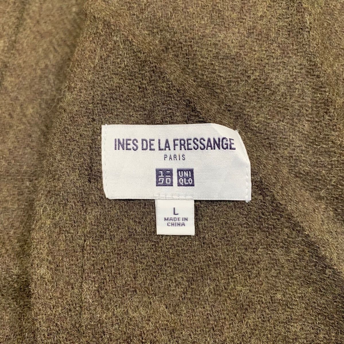 Japanese Brand × Uniqlo × Vintage Vintage UNIQLO Ines De La Fressange Paris Blazer Coat Jacket Size US S / EU 44-46 / 1 - 6 Thumbnail