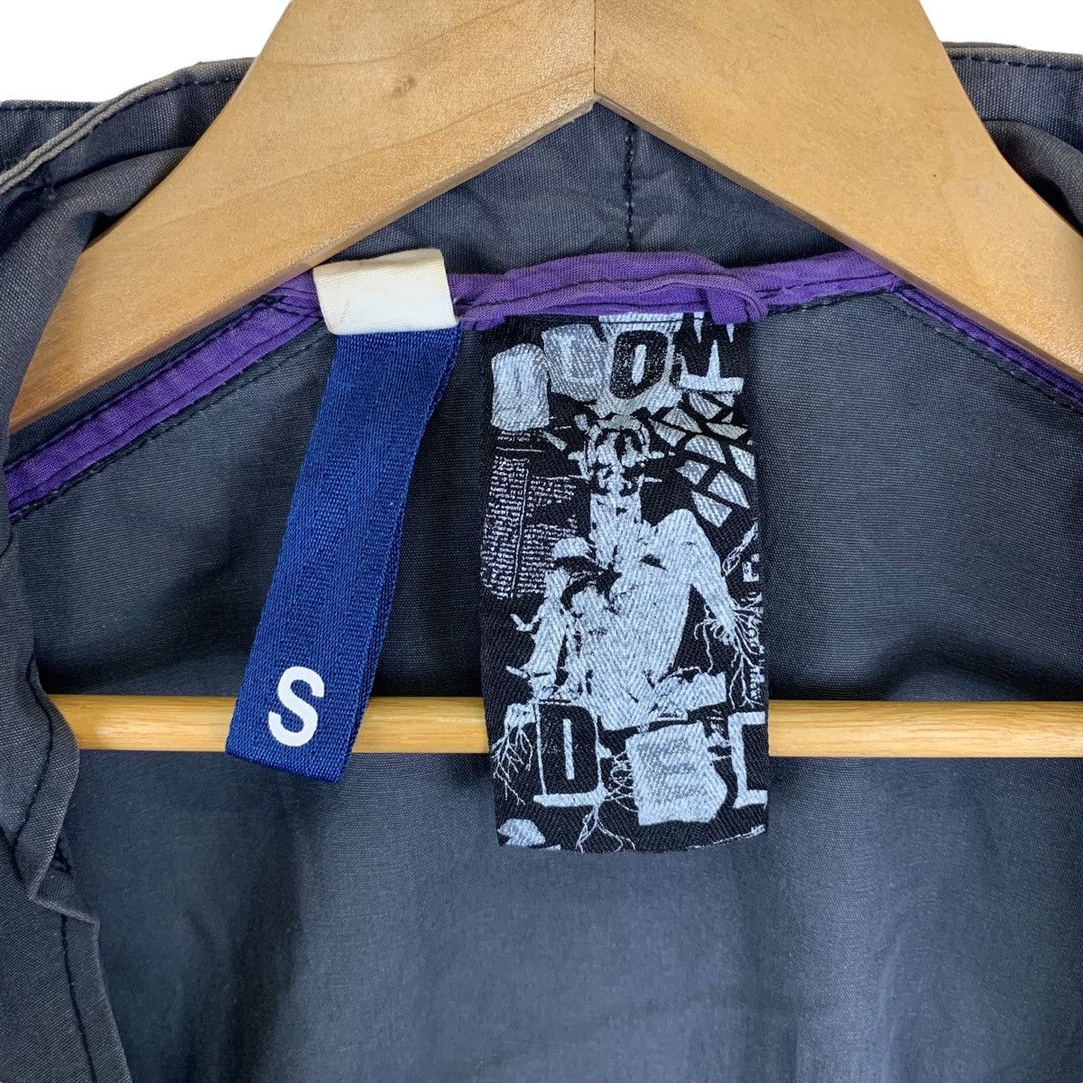 H&M × Vintage H&M Divided Japanese Brand Zipper Bomber Jacket Size US S / EU 44-46 / 1 - 6 Thumbnail