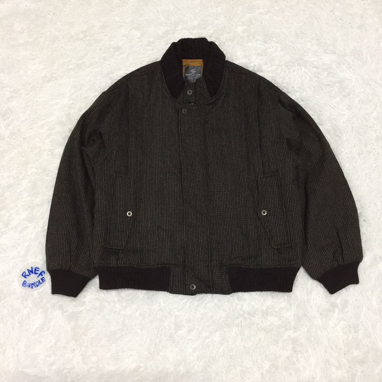 Vintage Japanese Brand Simple Life Wool Jacket