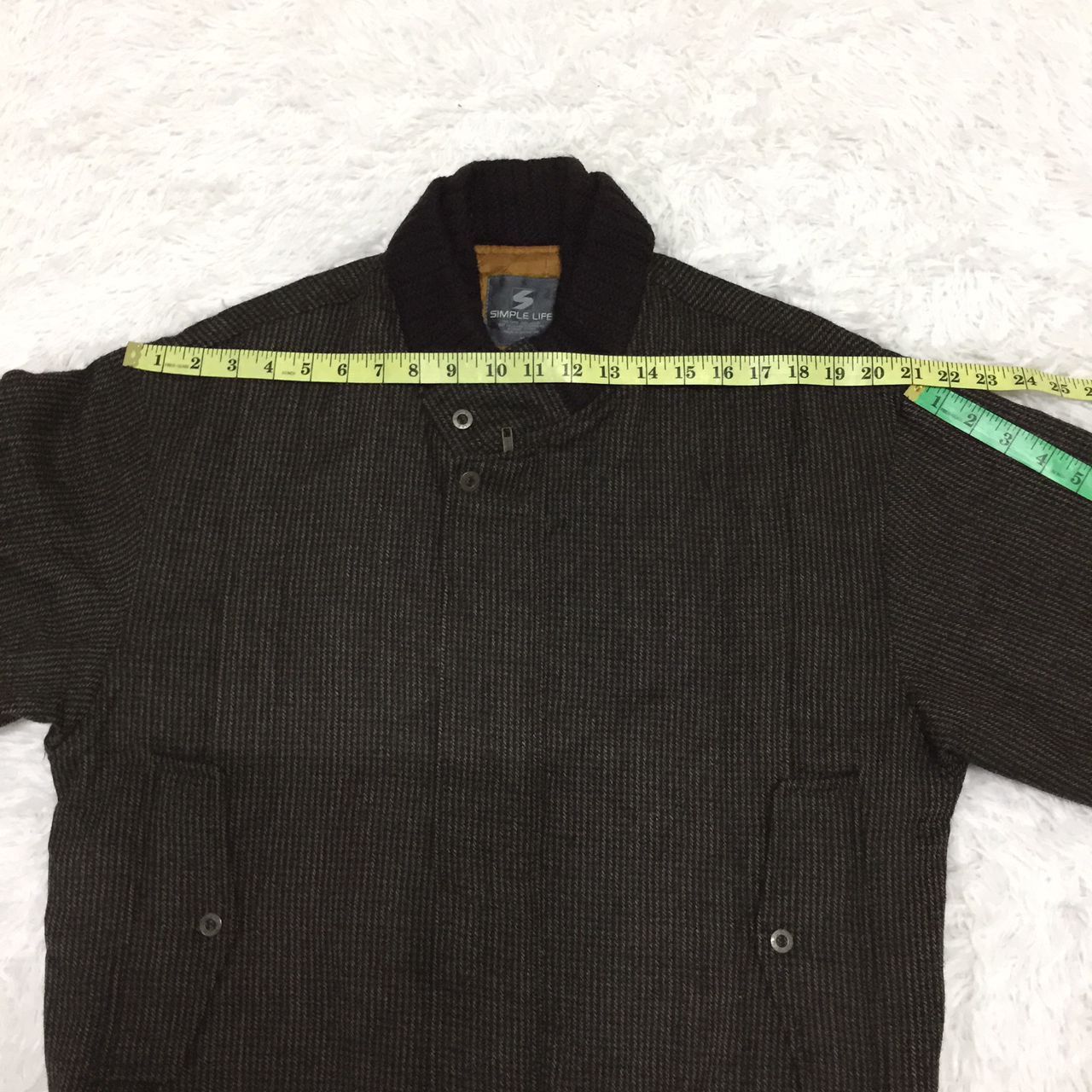 Japanese Brand Vintage Japanese Brand Simple Life Wool Jacket Size US M / EU 48-50 / 2 - 3 Thumbnail